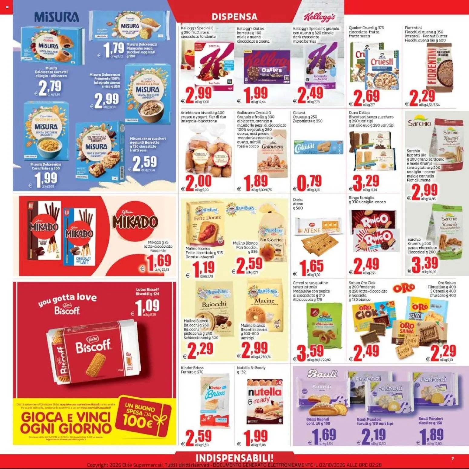 Elite Supermercati volantino Lariano