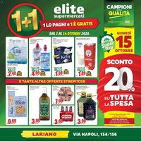 Elite Supermercati volantino Lariano