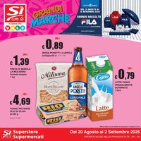Sì con Te volantino Superstore, Supermercati
