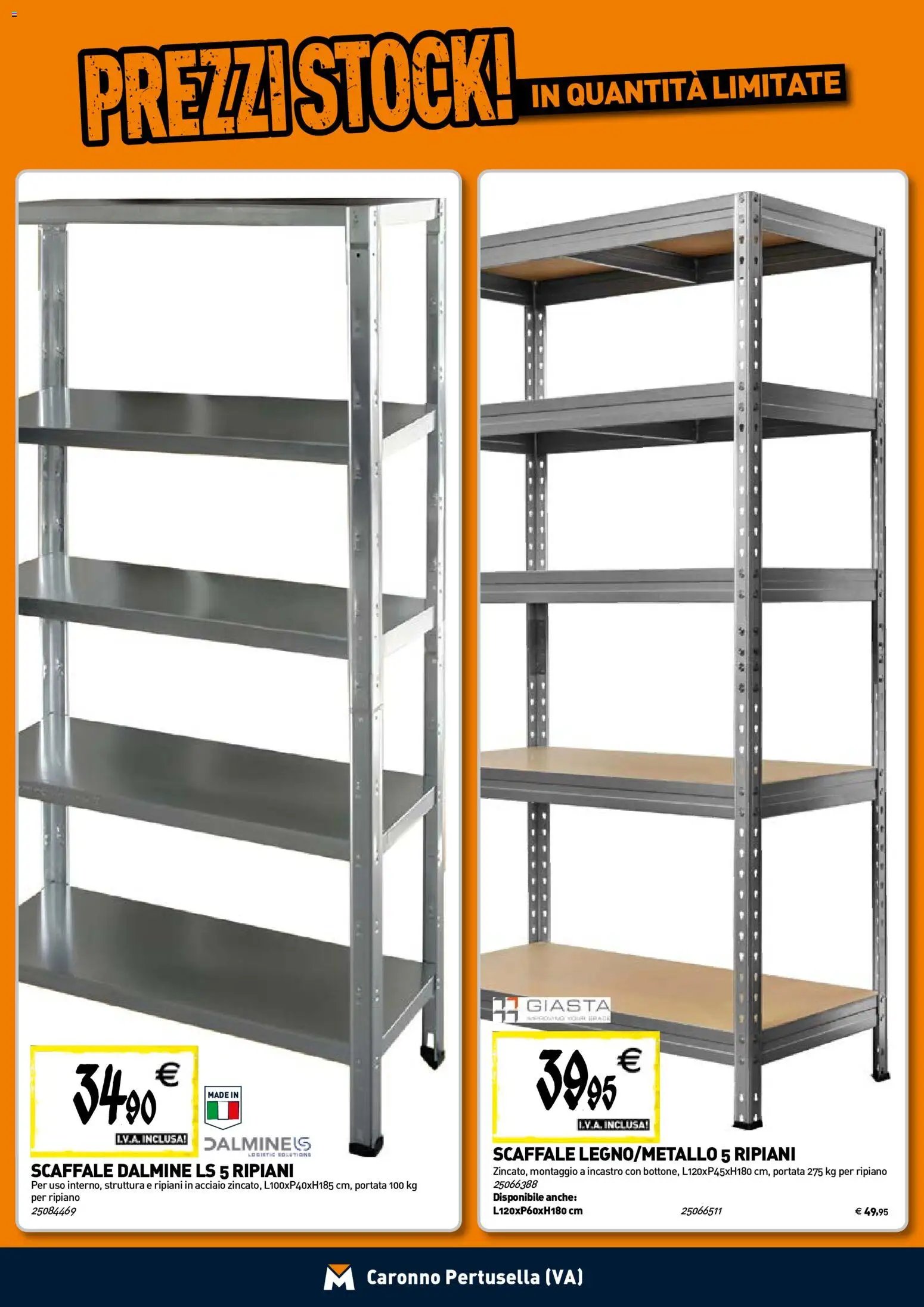 TECNOMAT - Straordinari prezzi stock