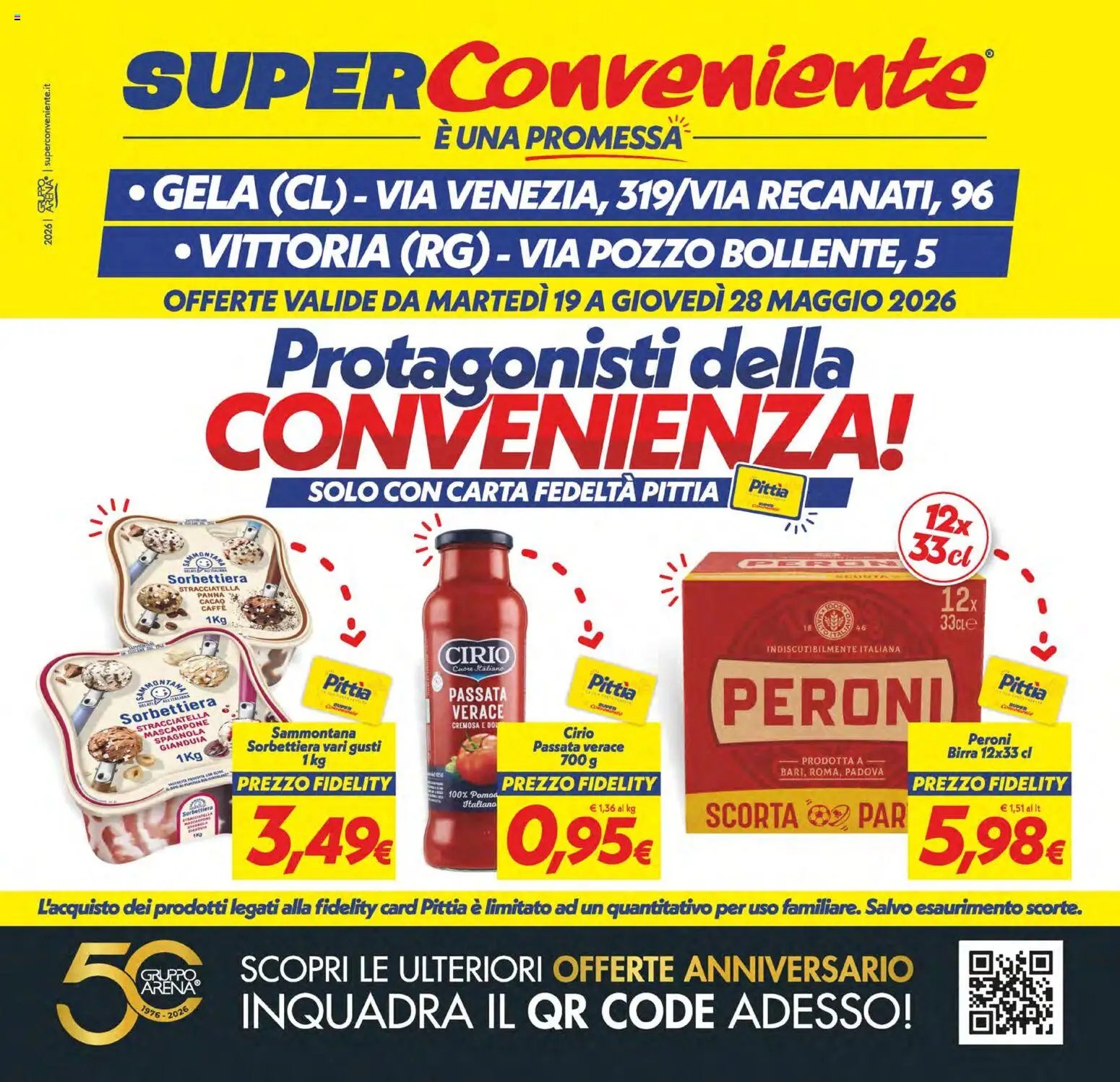 SuperConveniente volantino Gela, Vittoria