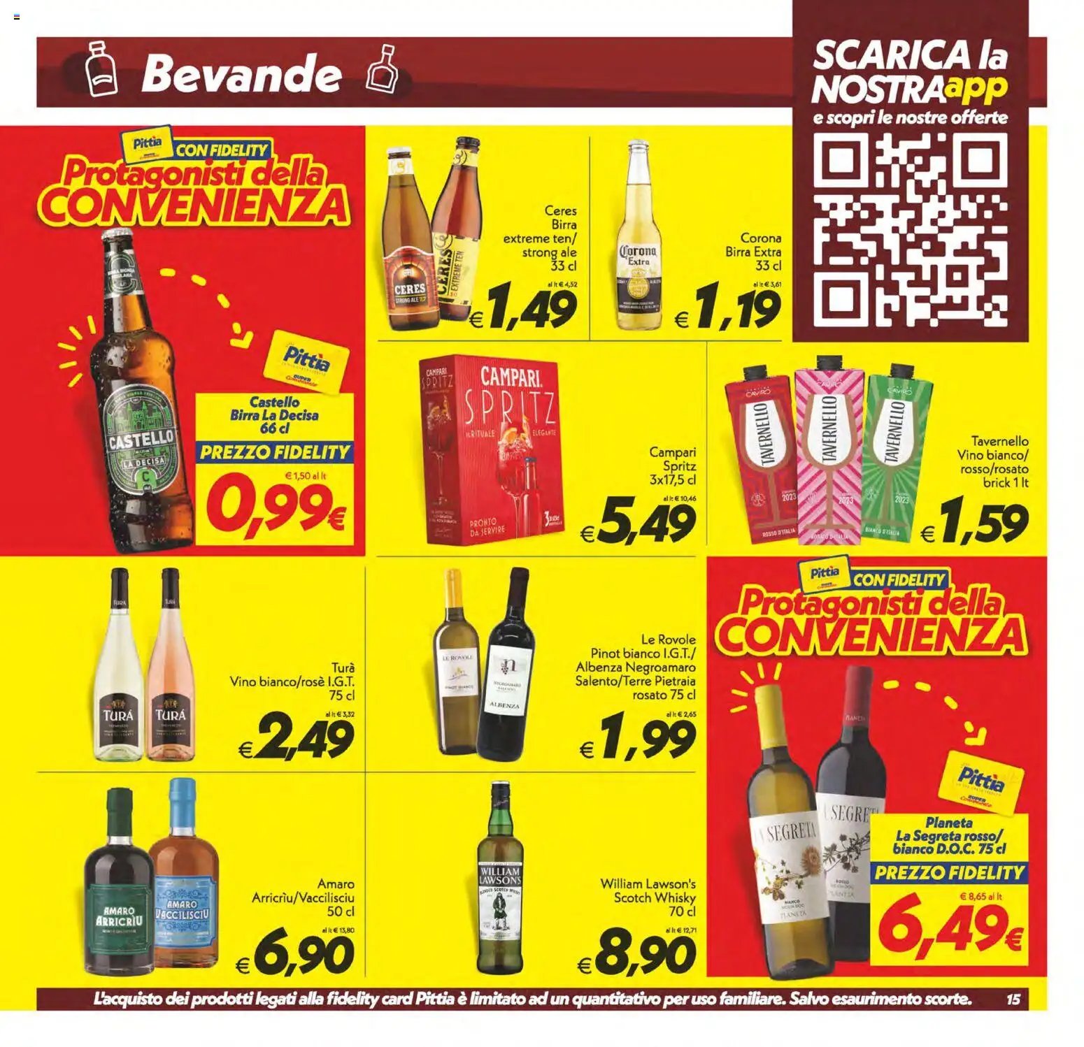 SuperConveniente volantino Gela, Vittoria