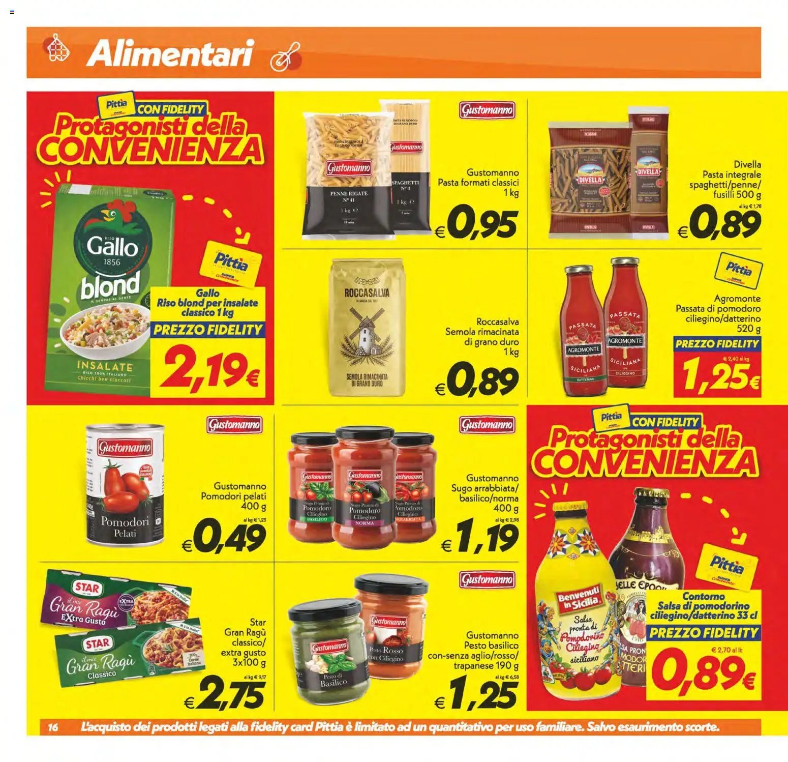 SuperConveniente volantino Gela, Vittoria