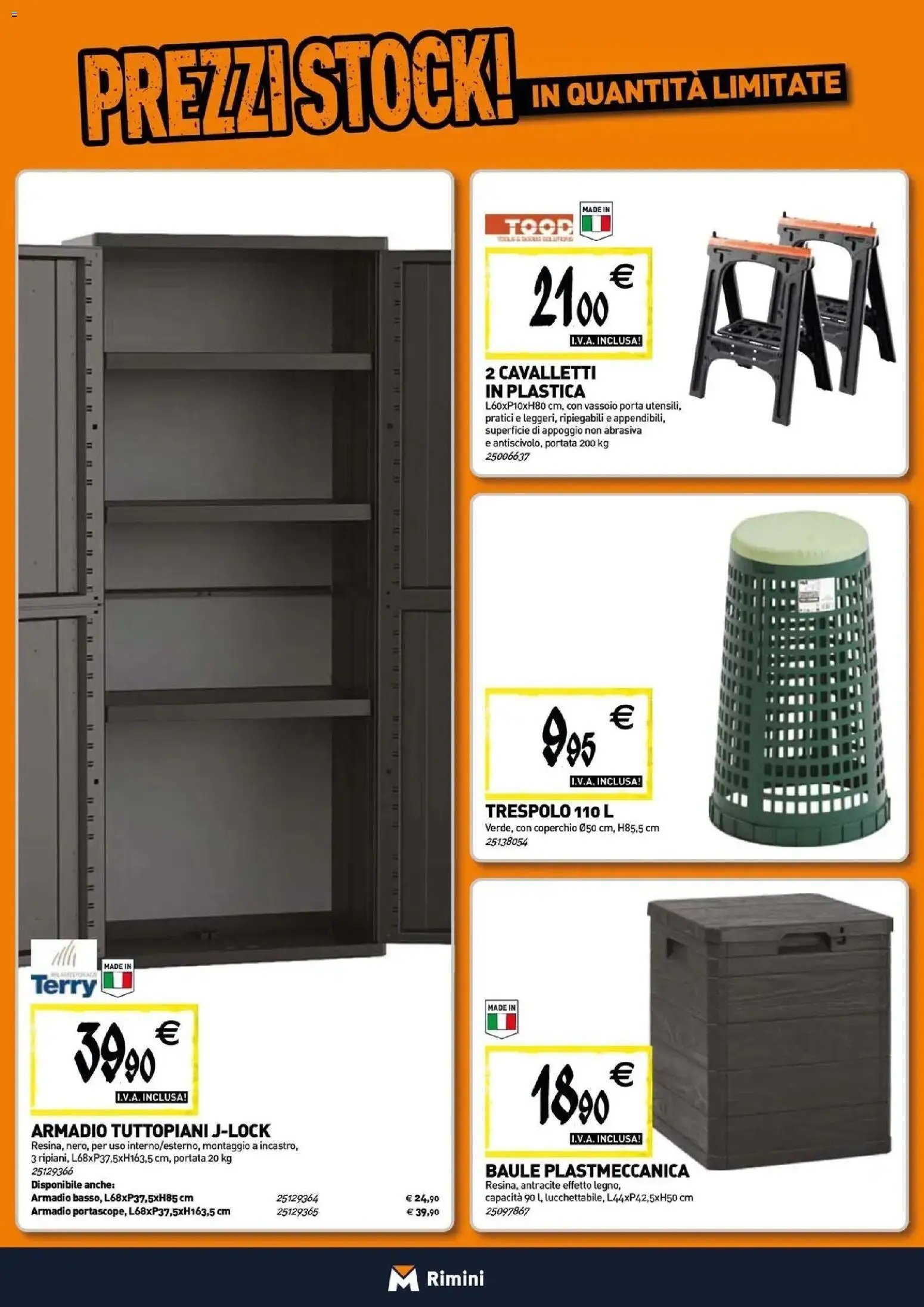 TECNOMAT - Straordinari prezzi stock!