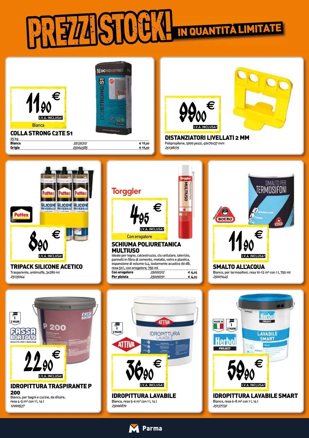 TECNOMAT - Straordinari prezzi stock!