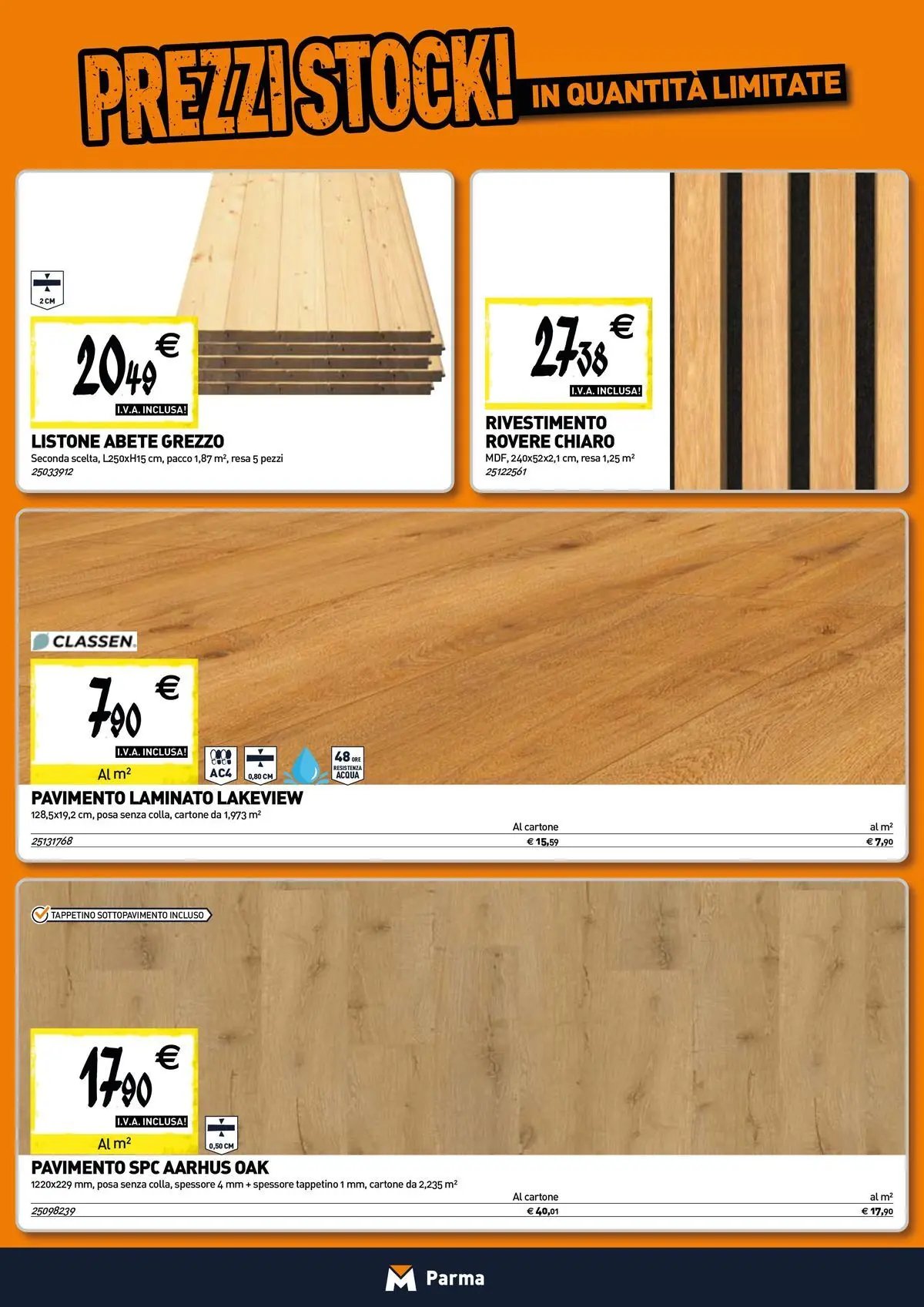 TECNOMAT - Straordinari prezzi stock!