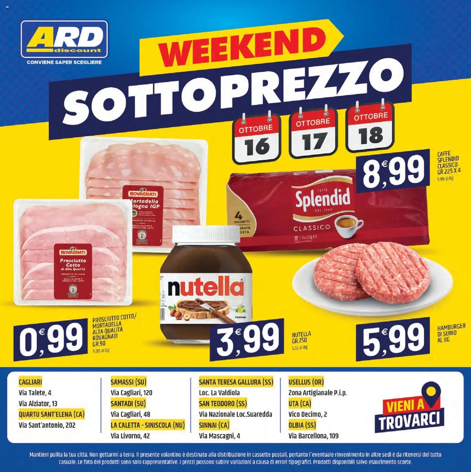 ARD Discount volantino Sardegna