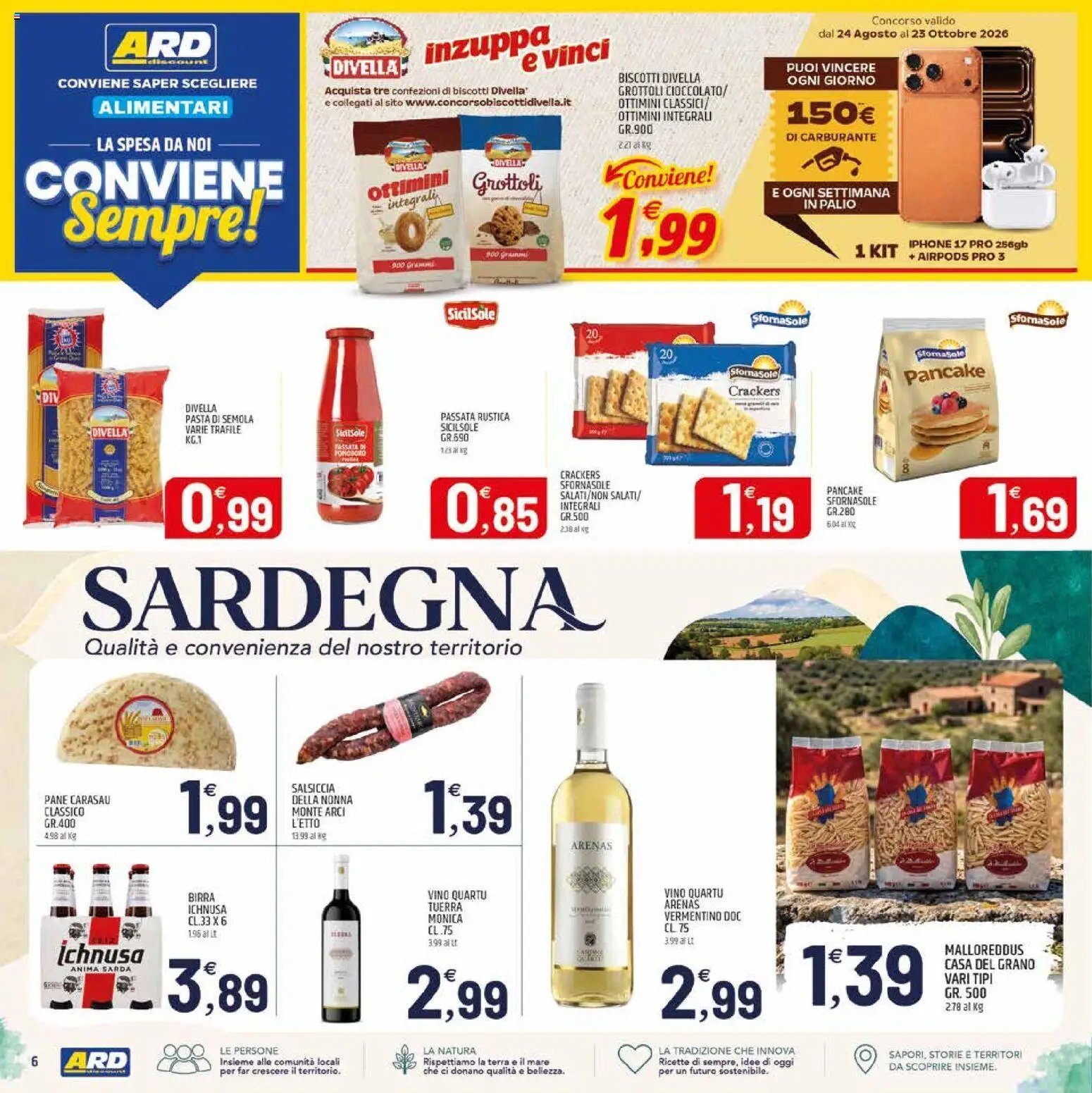 ARD Discount volantino Sardegna