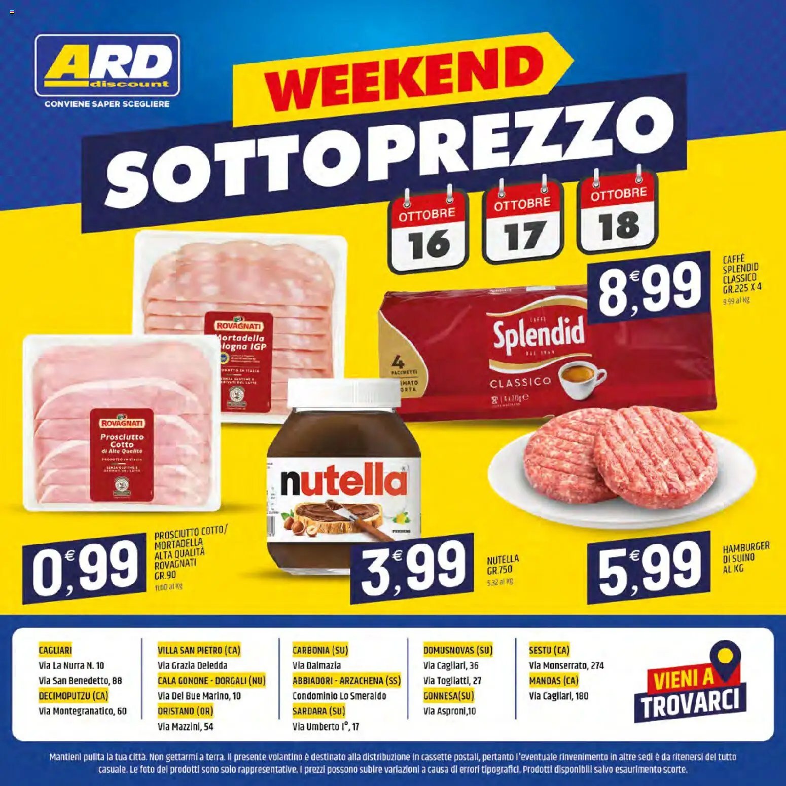 ARD Discount volantino Sardegna