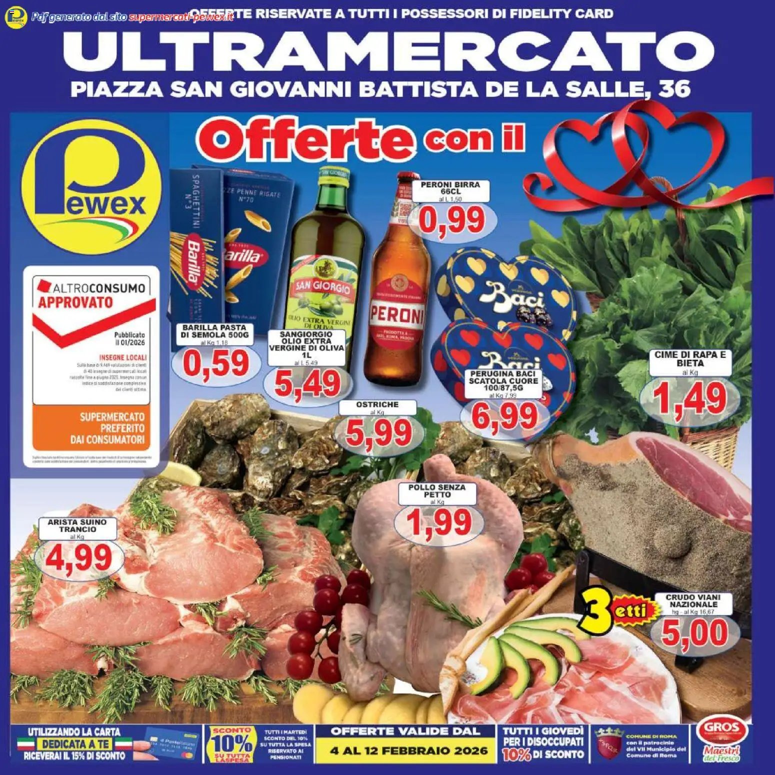 Pewex Piazza San Giovanni Battista de la Salle, 36 catalogo (2026-02-04 - 2026-02-12)