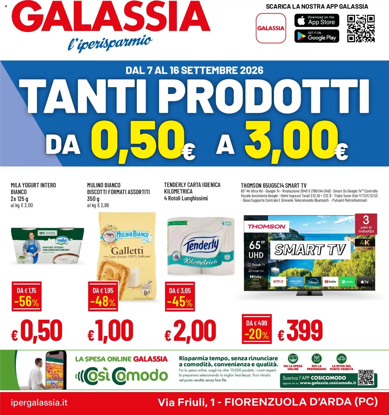 Galassia volantino