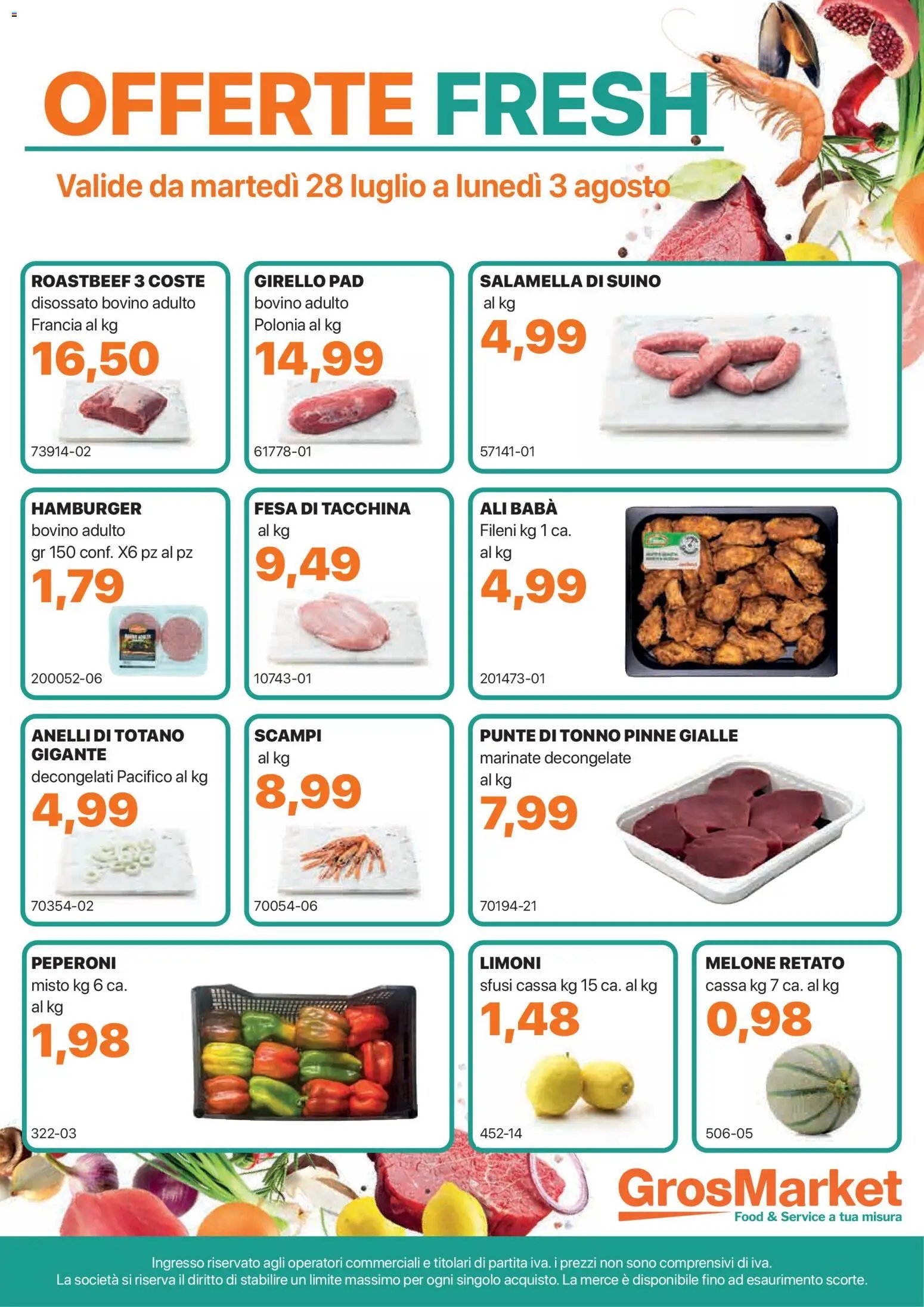 Sogegross volantino Offerte Fresh