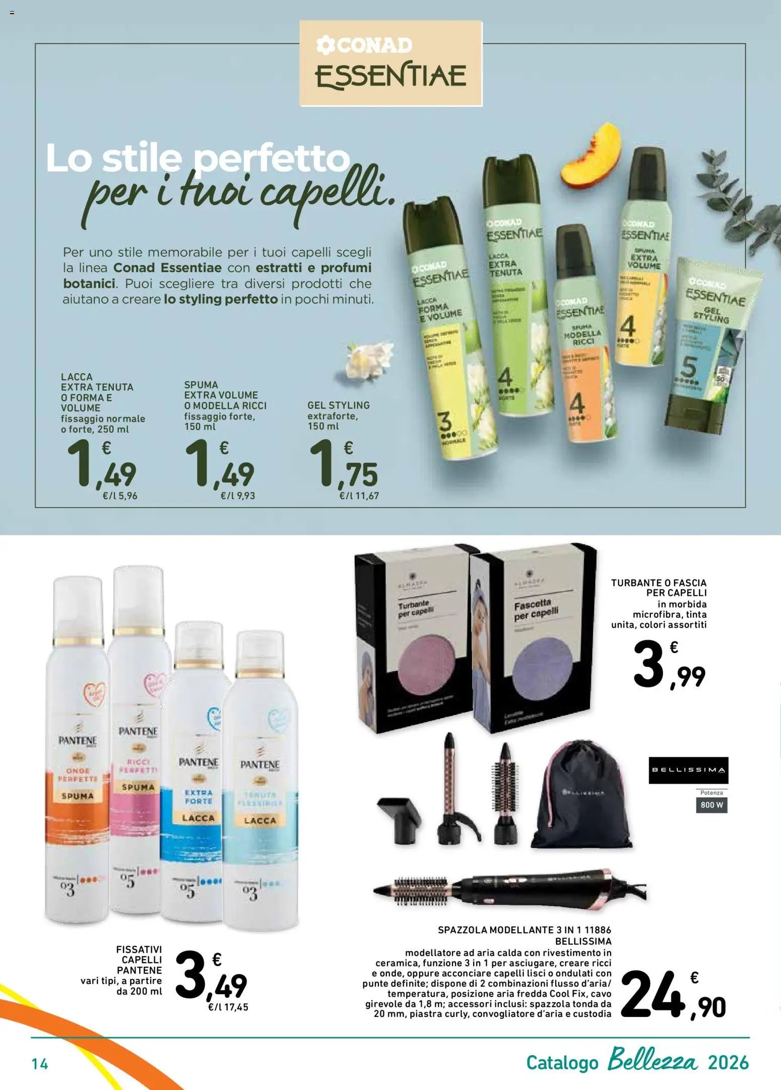 Spazio Conad volantino Bellezza