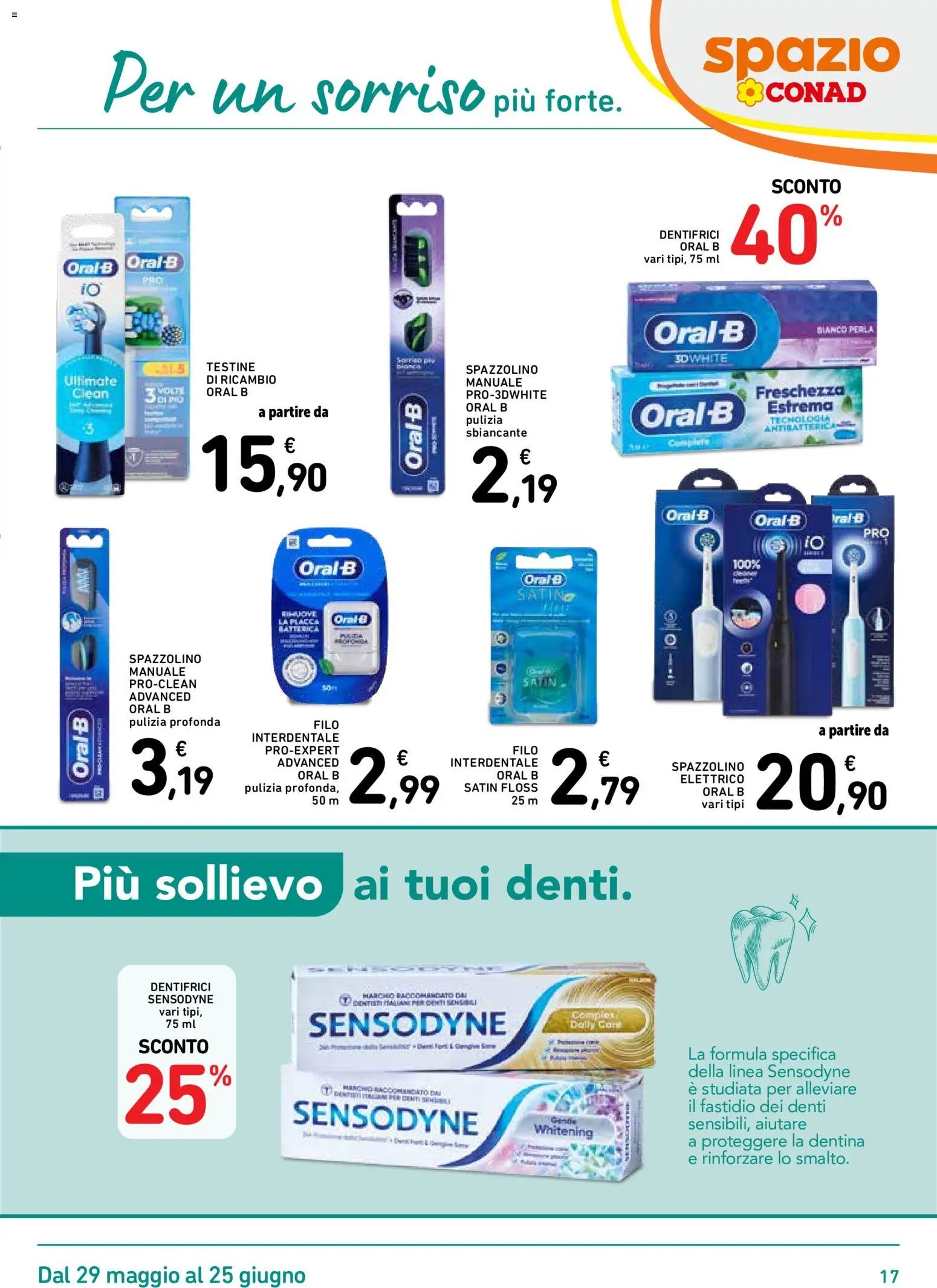 Spazio Conad volantino Bellezza