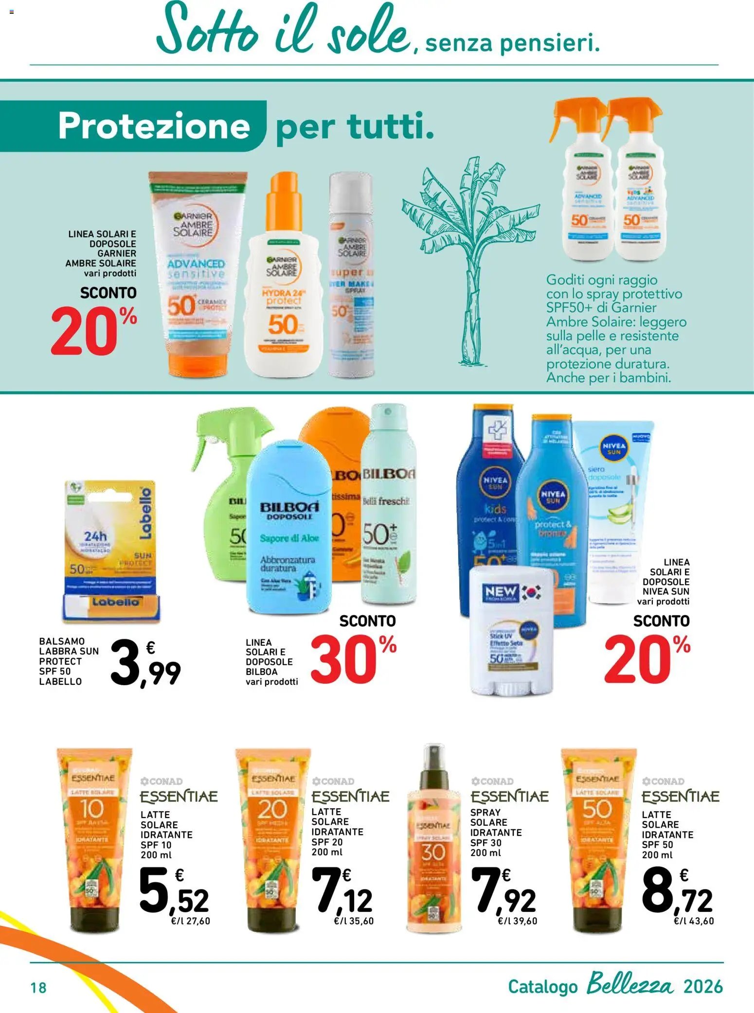 Spazio Conad volantino Bellezza