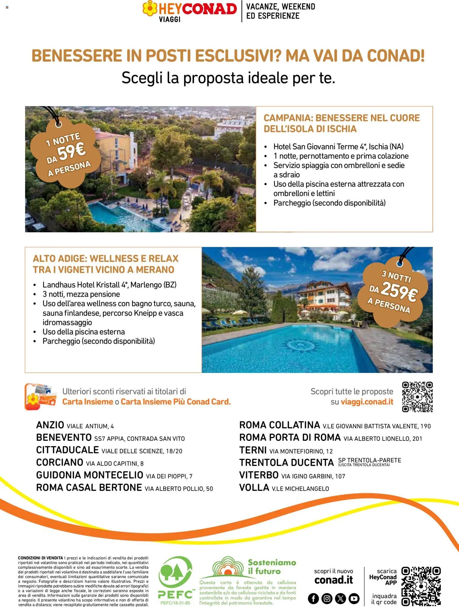 Spazio Conad volantino Bellezza