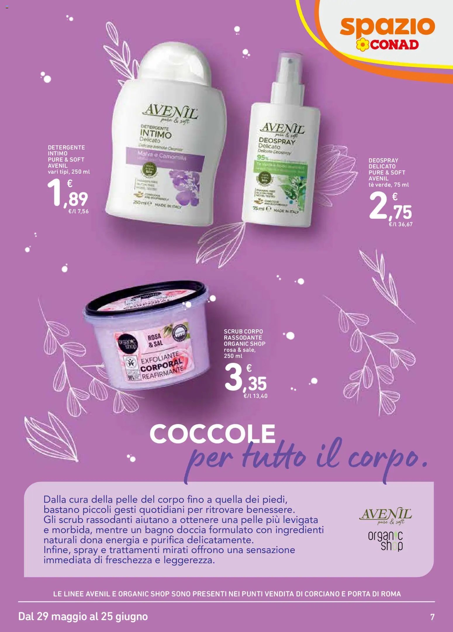 Spazio Conad volantino Bellezza