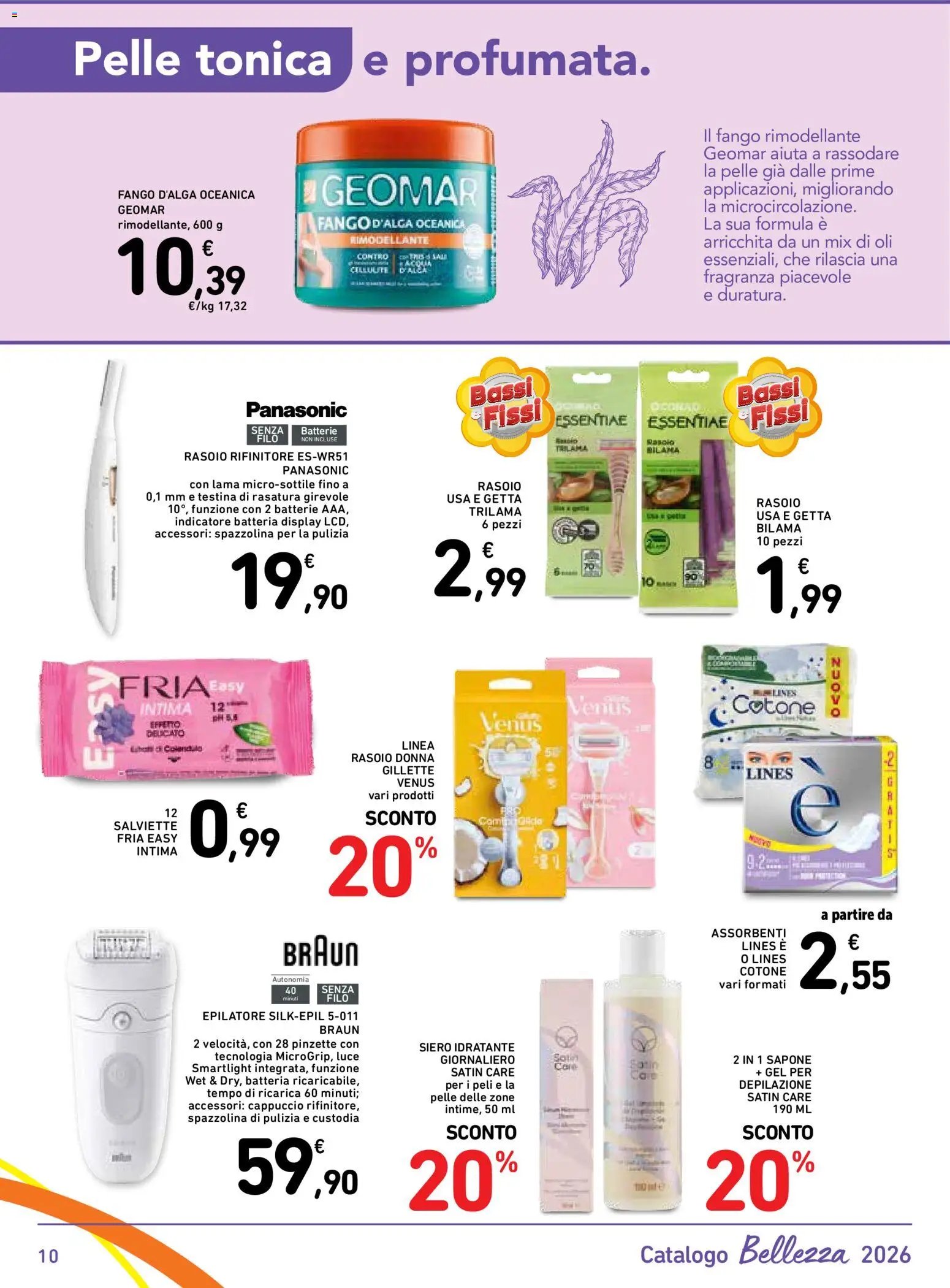 Spazio Conad volantino Bellezza
