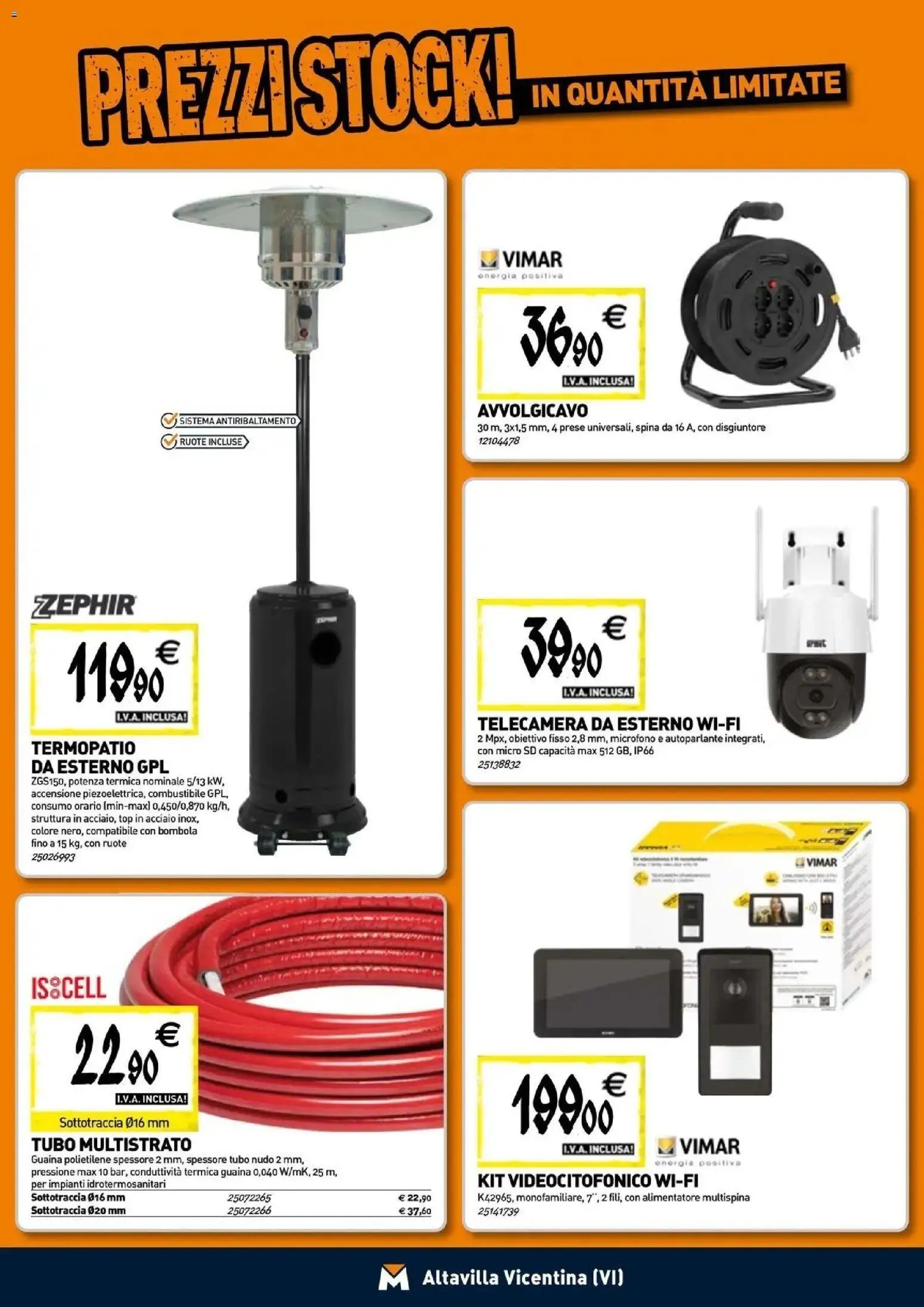 TECNOMAT - Straordinari prezzi stock!
