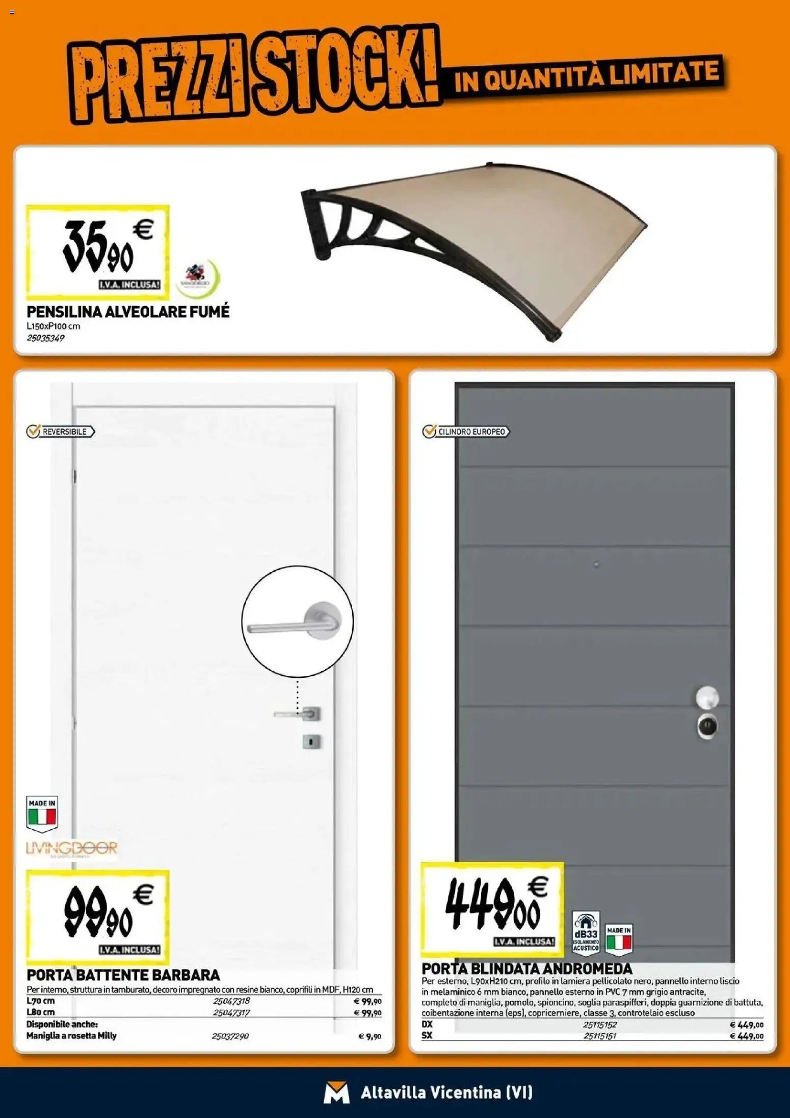 TECNOMAT - Straordinari prezzi stock!