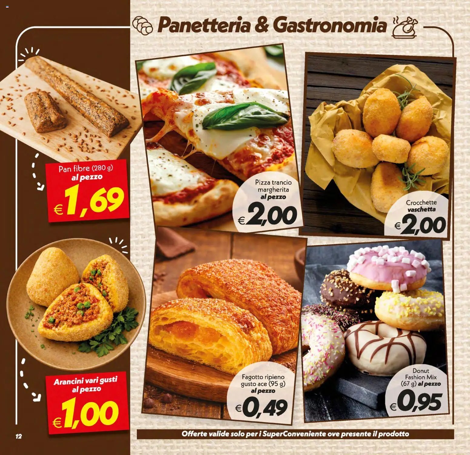 SuperConveniente volantino Caltanissetta, San Cataldo, Avola, Lascari, Milazzo, Barcellona