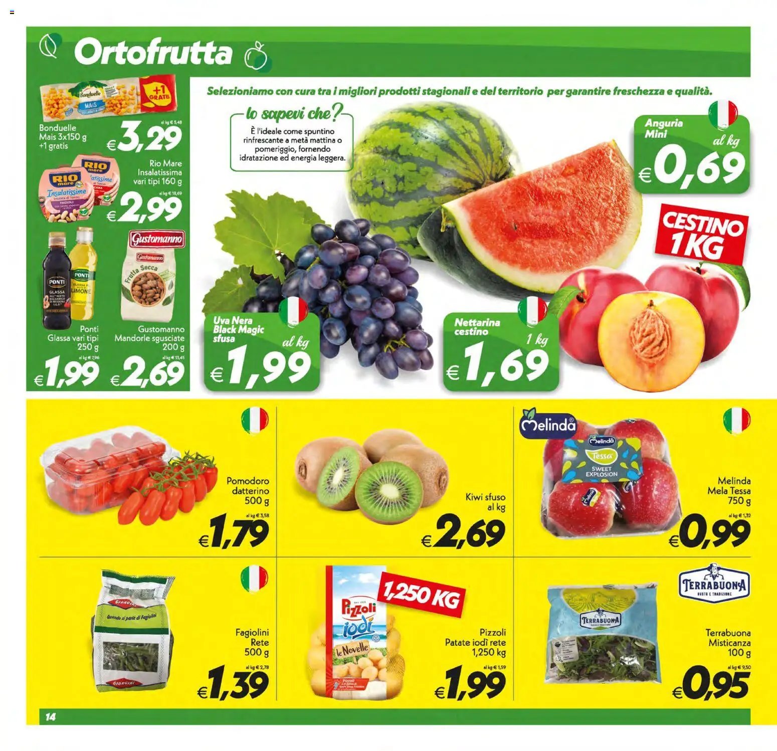 SuperConveniente volantino Caltanissetta, San Cataldo, Avola, Lascari, Milazzo, Barcellona
