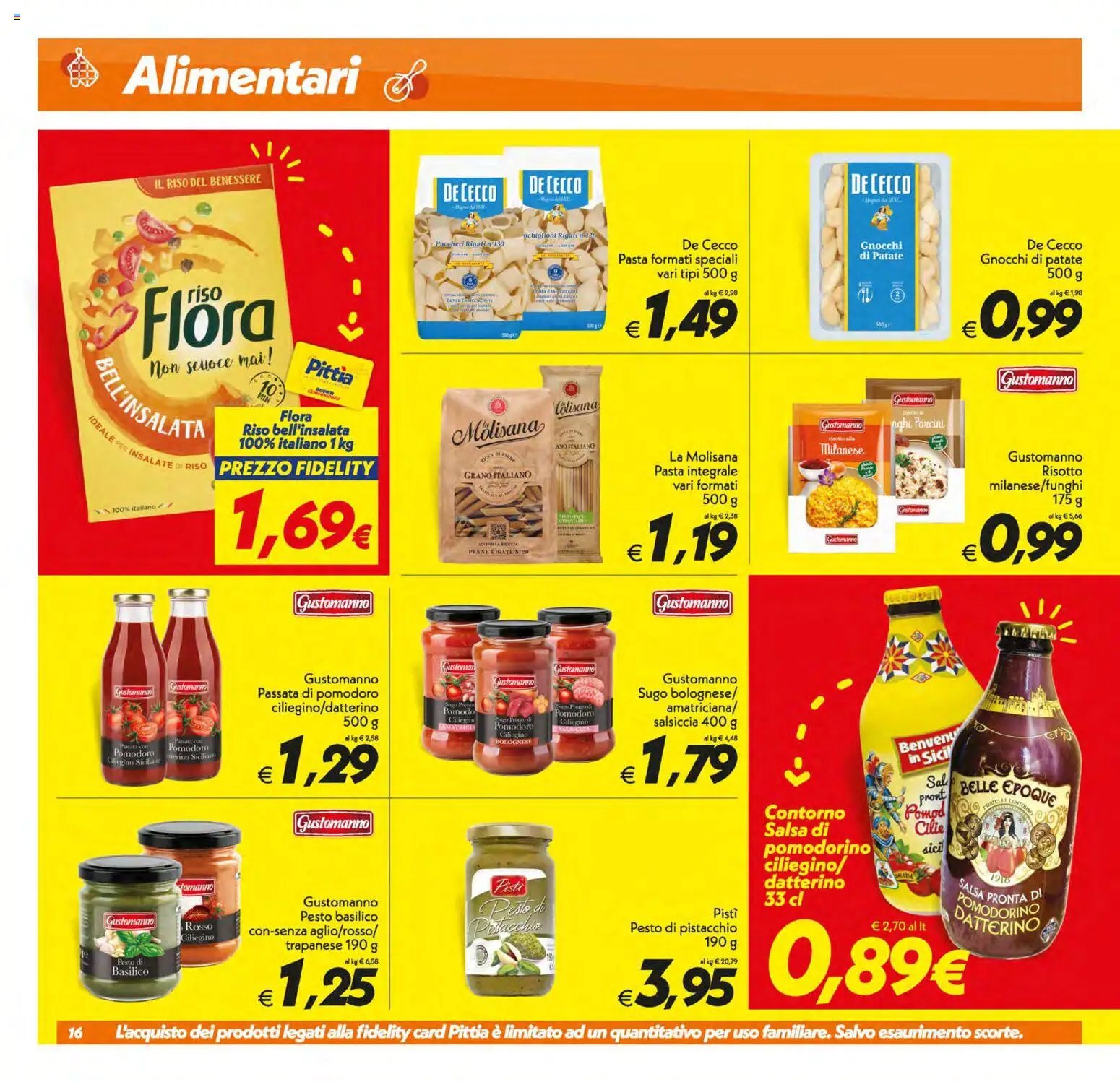 SuperConveniente volantino Caltanissetta, San Cataldo, Avola, Lascari, Milazzo, Barcellona