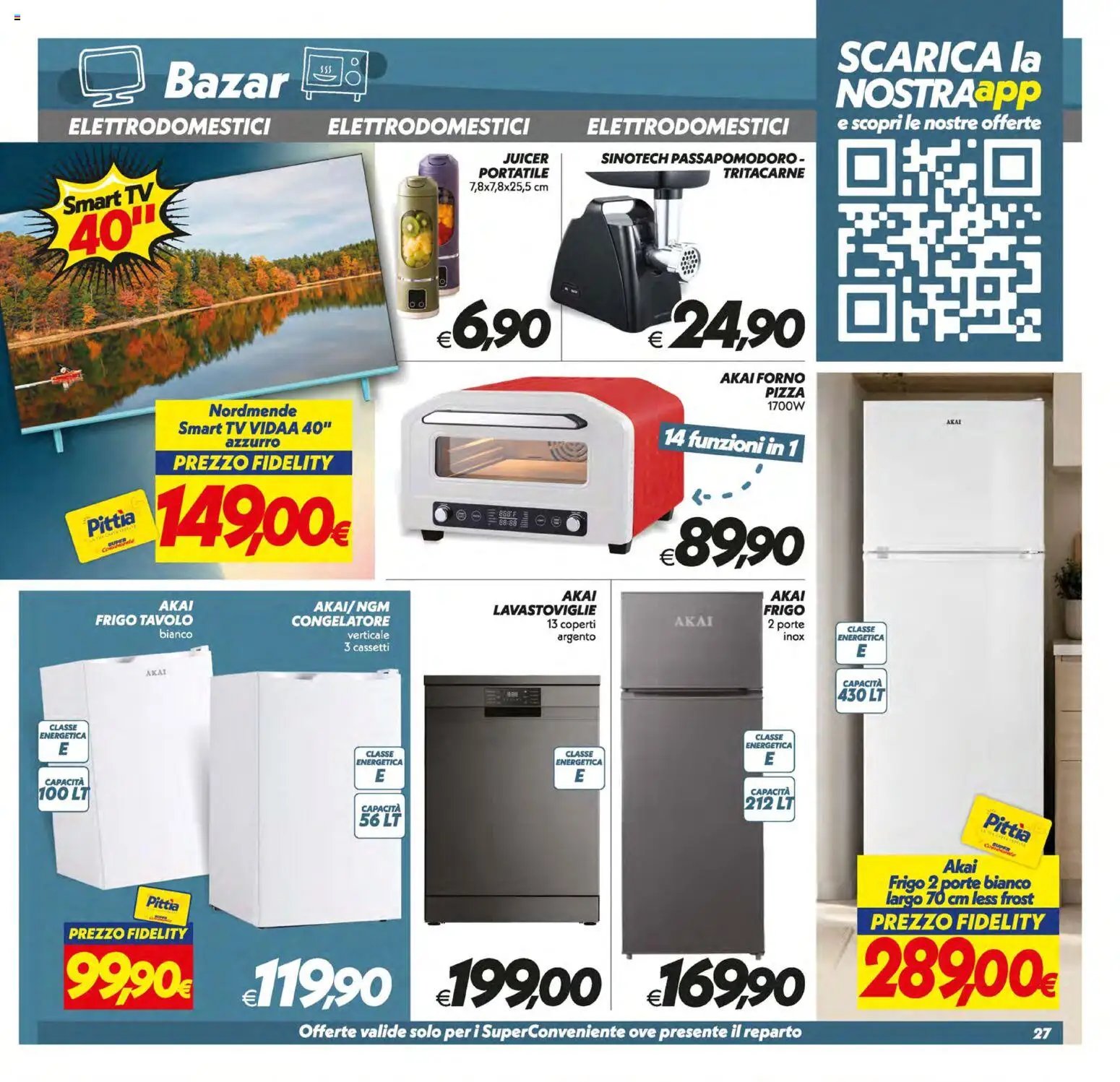 SuperConveniente volantino Caltanissetta, San Cataldo, Avola, Lascari, Milazzo, Barcellona