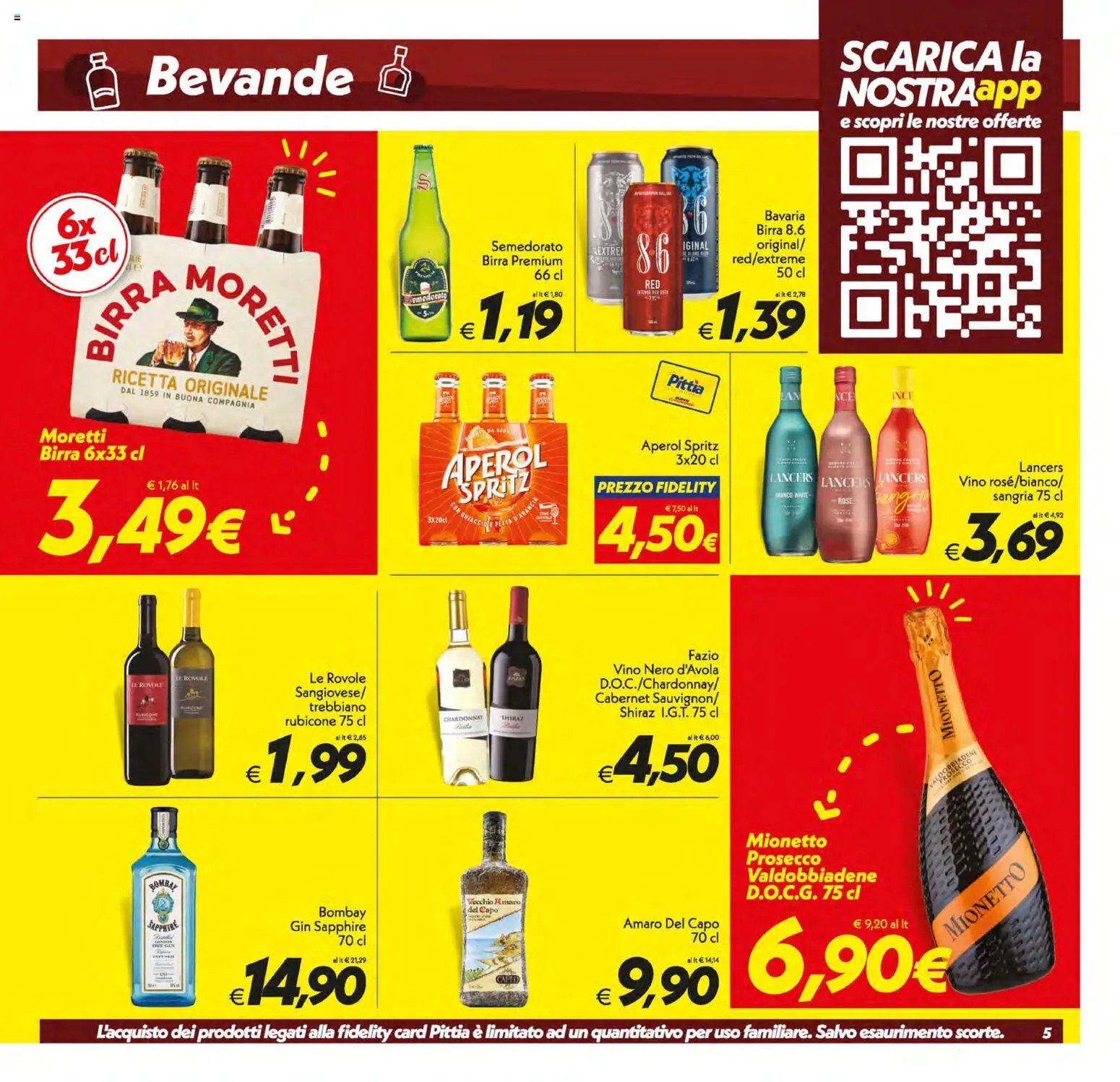 SuperConveniente volantino Caltanissetta, San Cataldo, Avola, Lascari, Milazzo, Barcellona