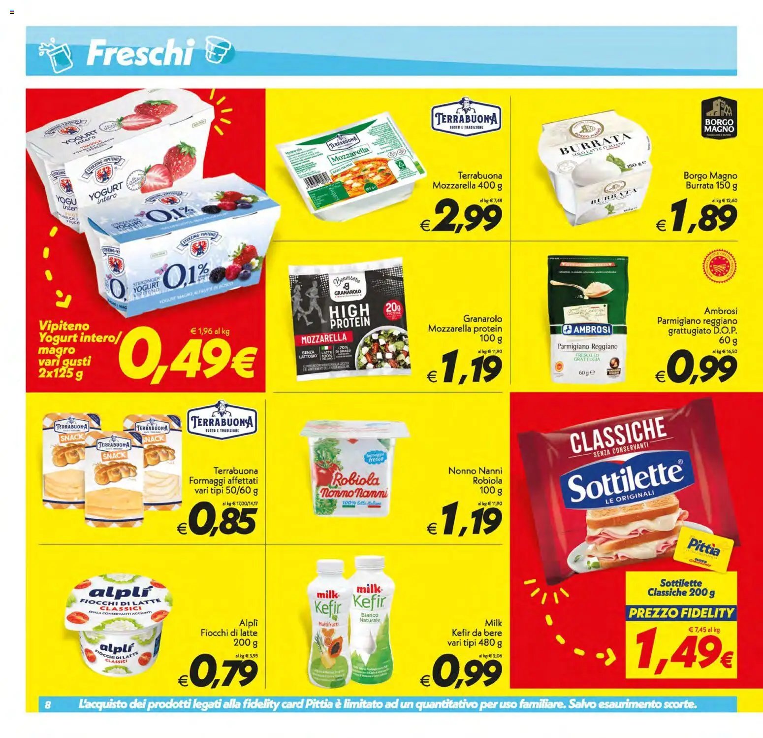 SuperConveniente volantino Caltanissetta, San Cataldo, Avola, Lascari, Milazzo, Barcellona