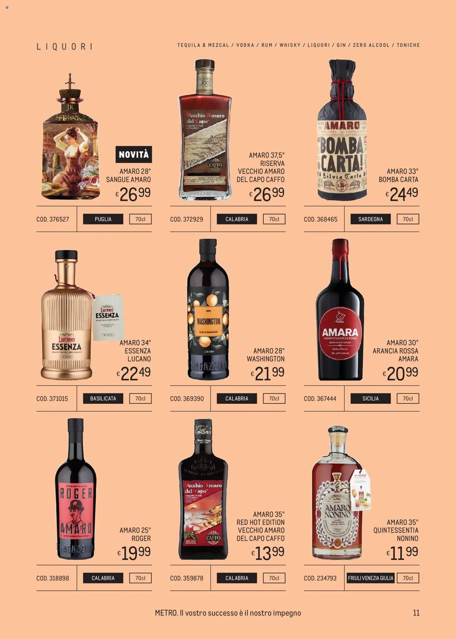 Metro volantino Spirits Collection - Estate (2026-05-14 - 2026-08-26)