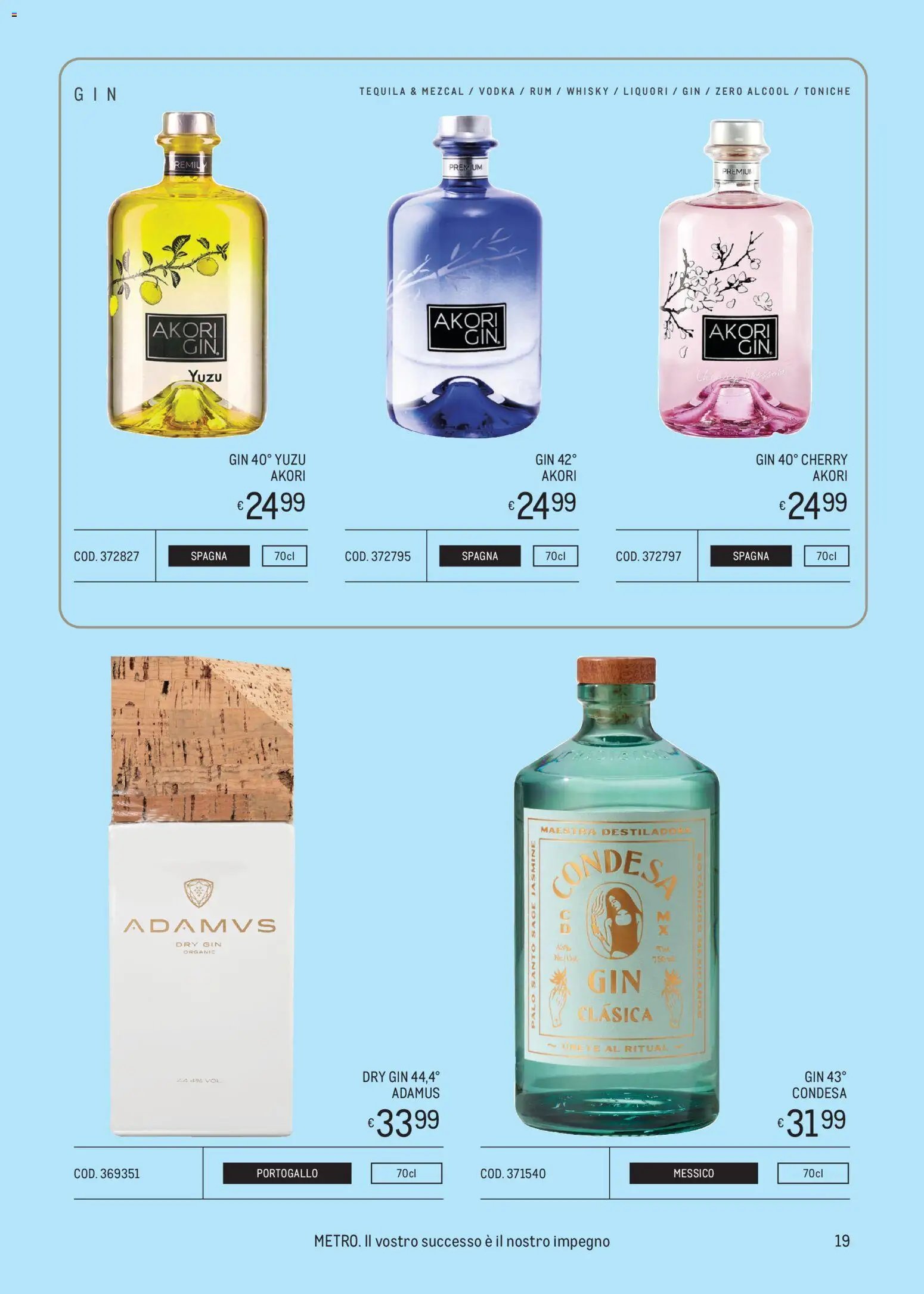 Metro volantino Spirits Collection - Estate (2026-05-14 - 2026-08-26)