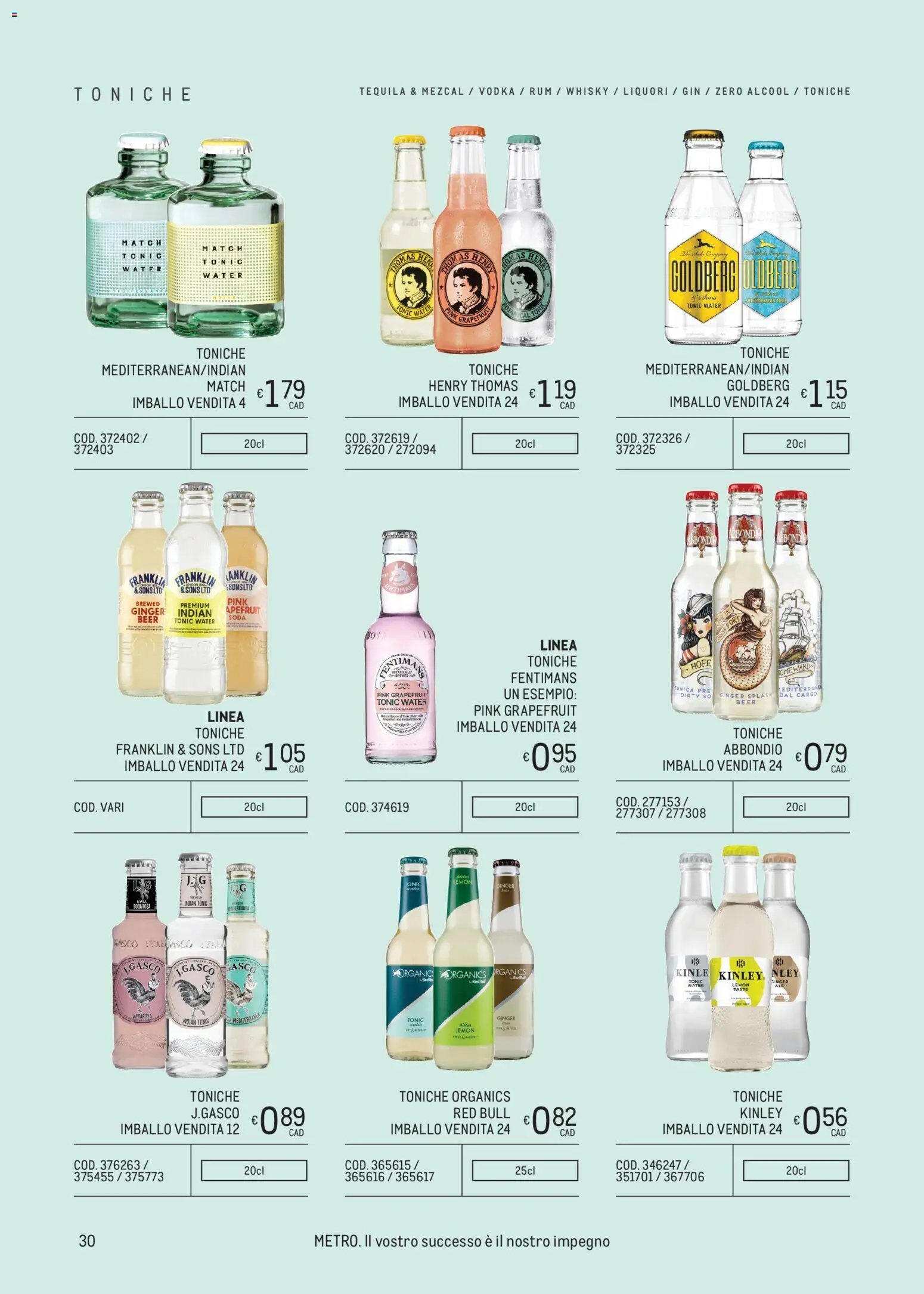 Metro volantino Spirits Collection - Estate (2026-05-14 - 2026-08-26)