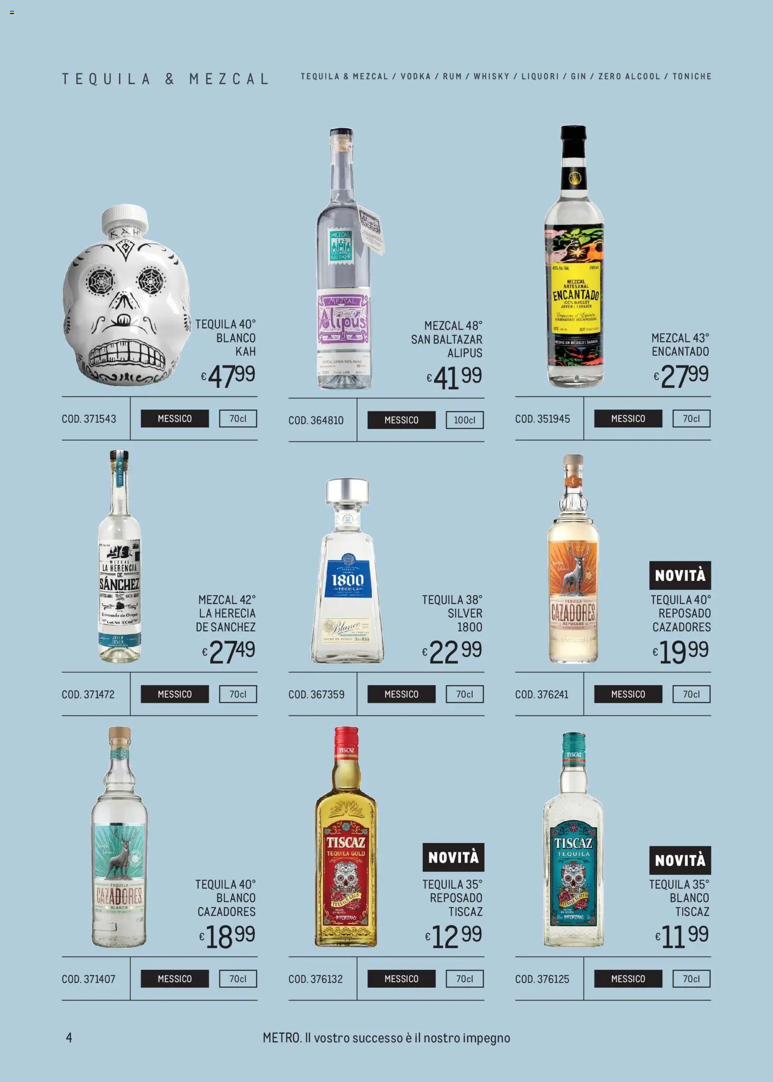 Metro volantino Spirits Collection - Estate (2026-05-14 - 2026-08-26)