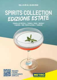 Metro volantino Spirits Collection - Estate (2026-05-14 - 2026-08-26)