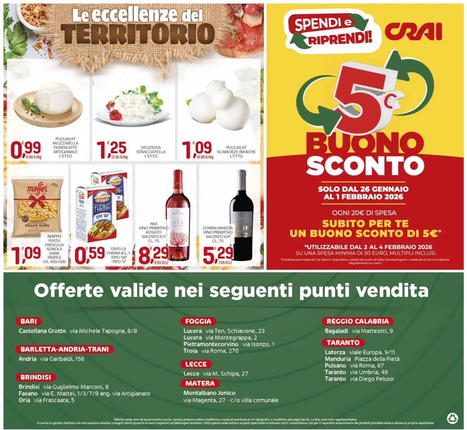 CRAI Bagaladi catalogo (2026-01-22 - 2026-02-01)