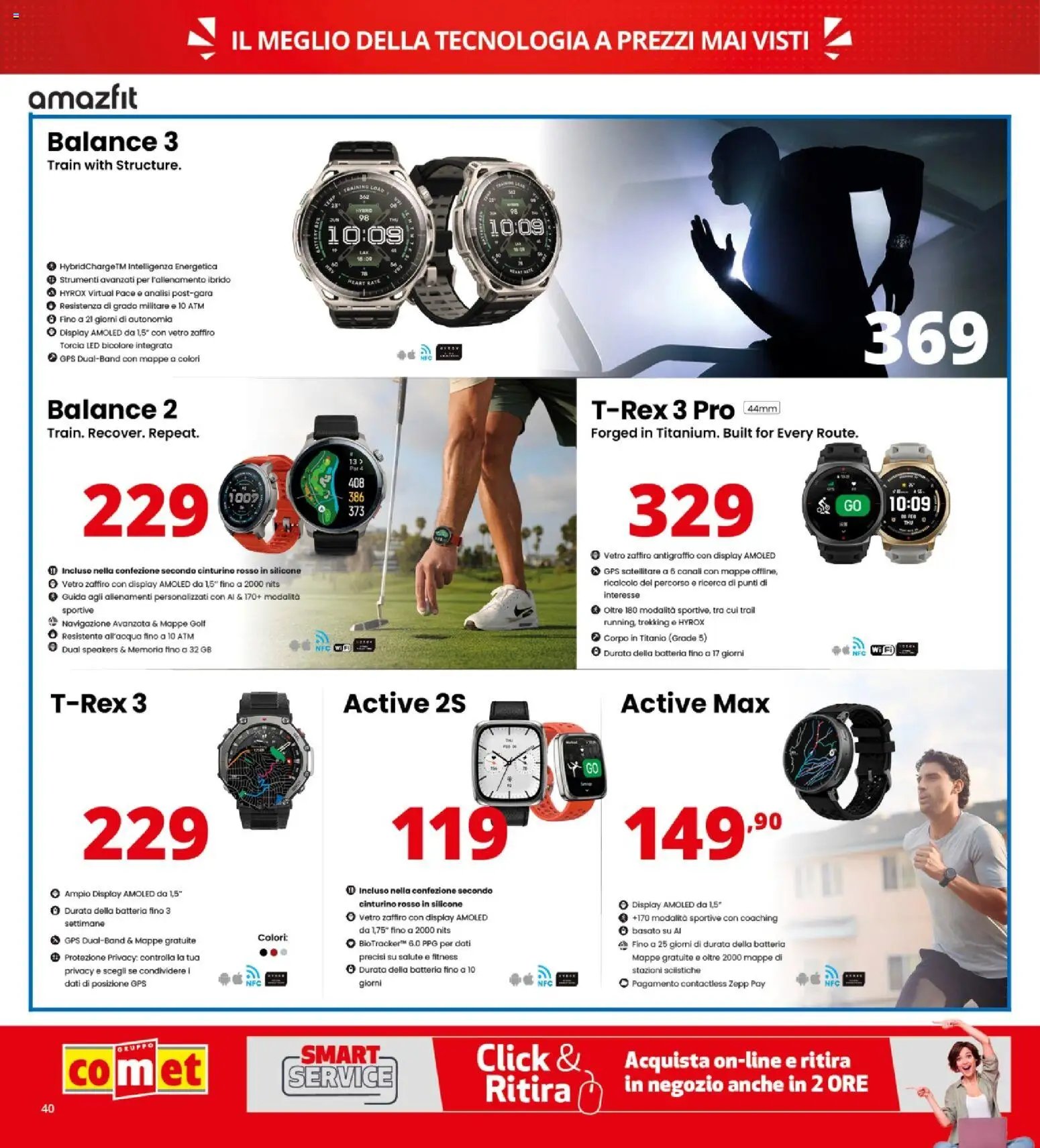 Comet volantino