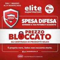 Elite Supermercati volantino Spesa Difesa Selex