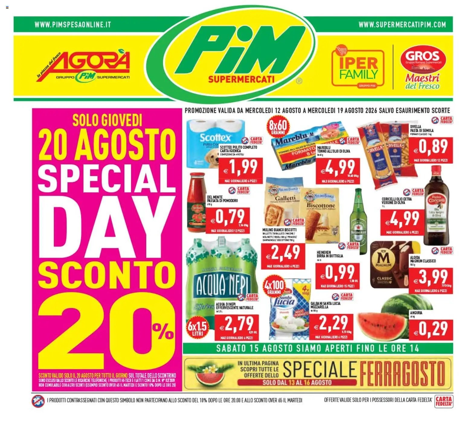 PIM Supermercati volantino