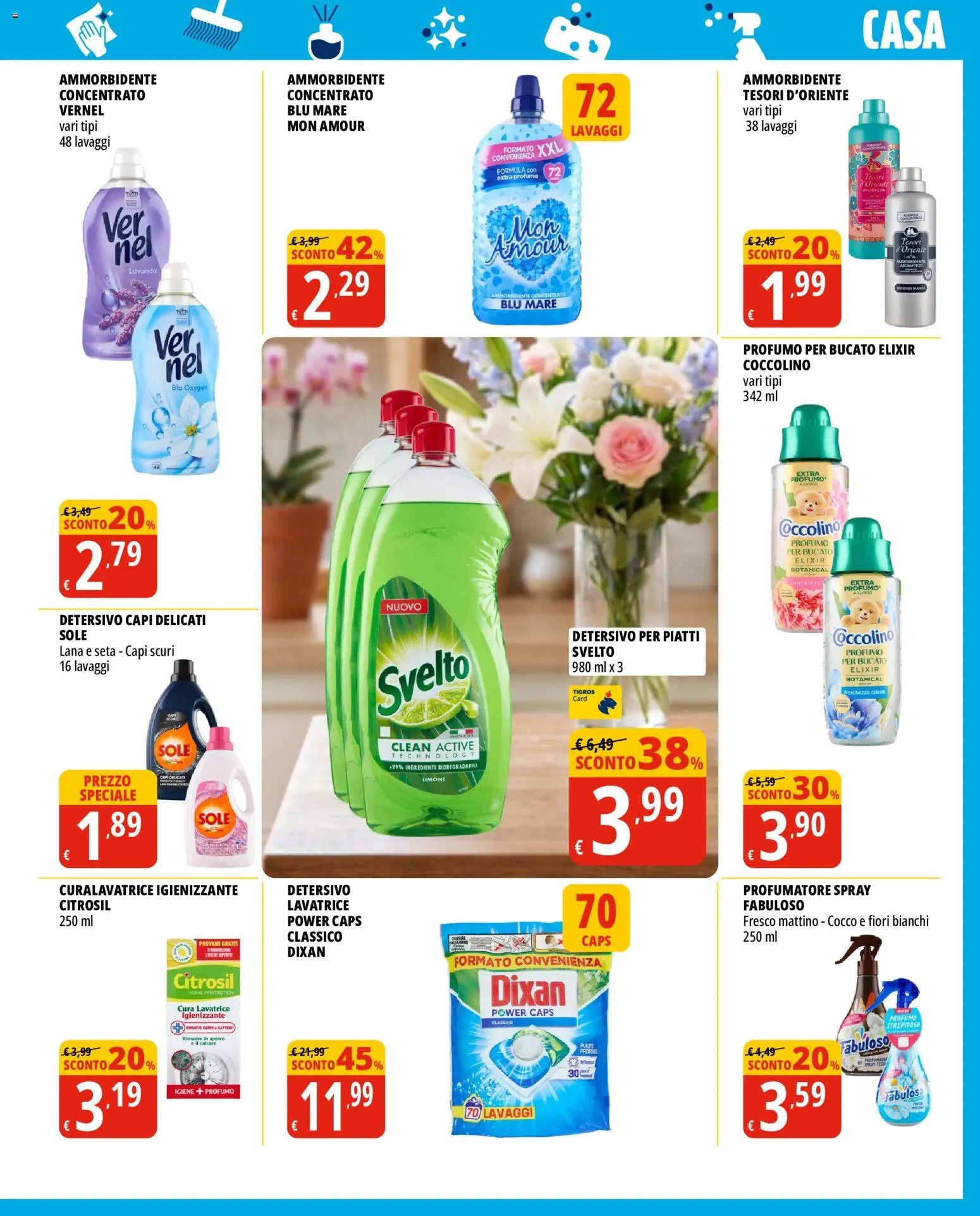 Tigros volantino Casa e Bellezza