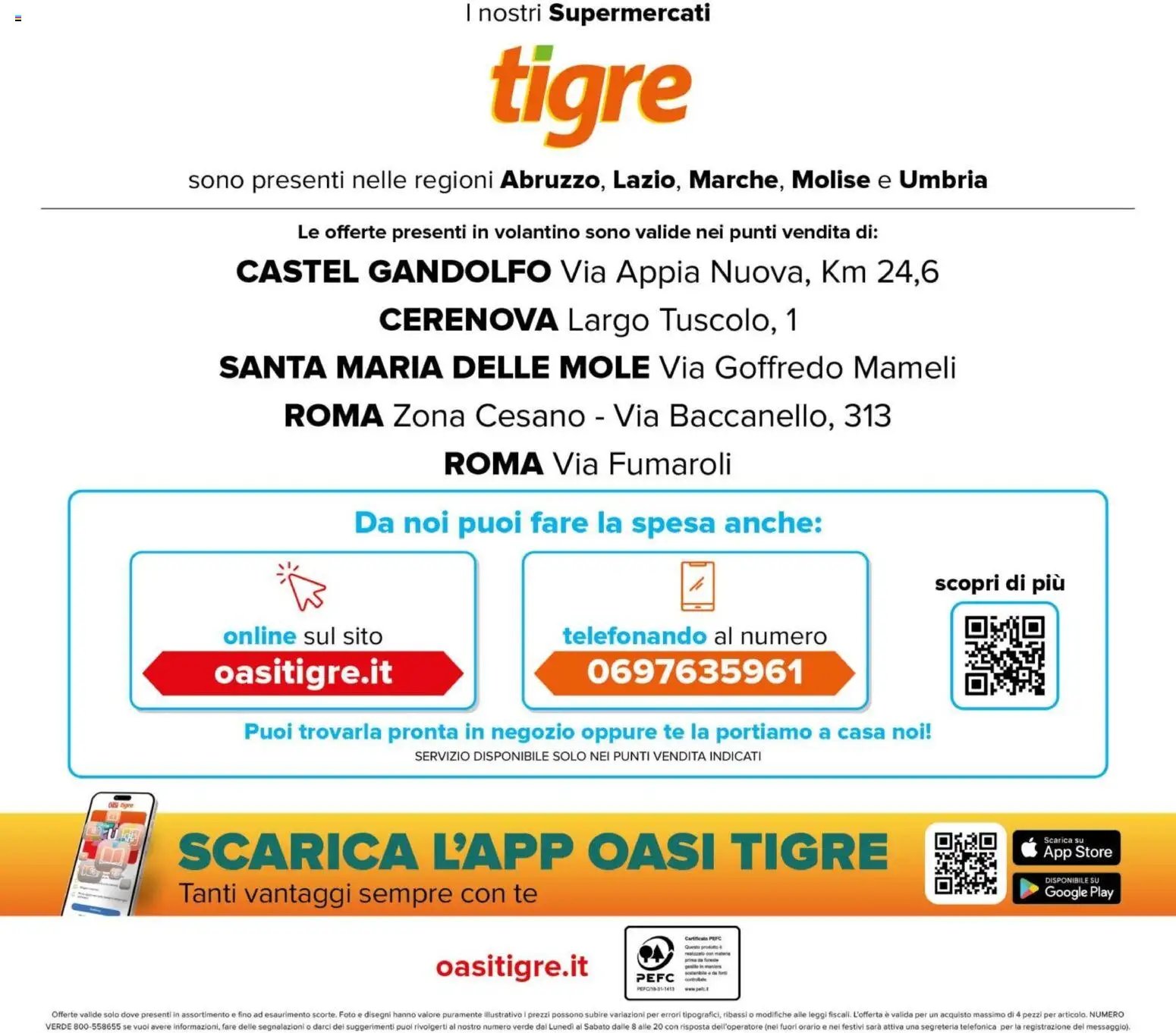 Tigre volantino Roma
