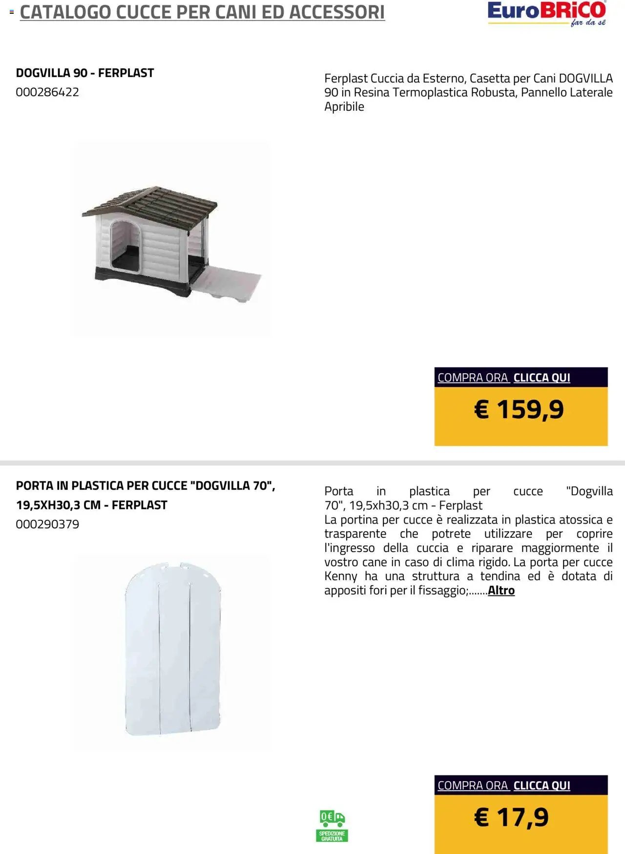 Eurobrico Cucce catalogo