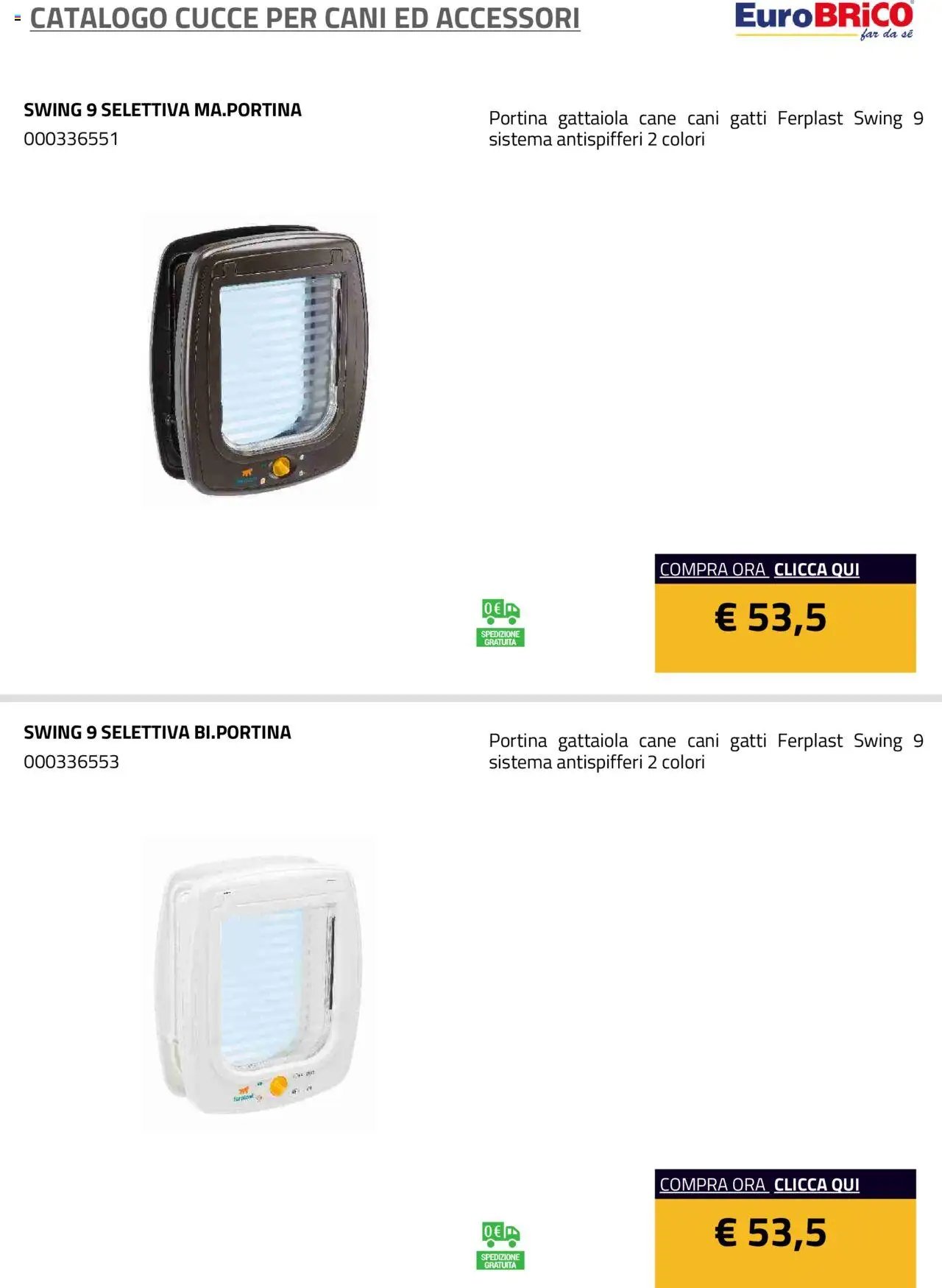 Eurobrico Cucce catalogo