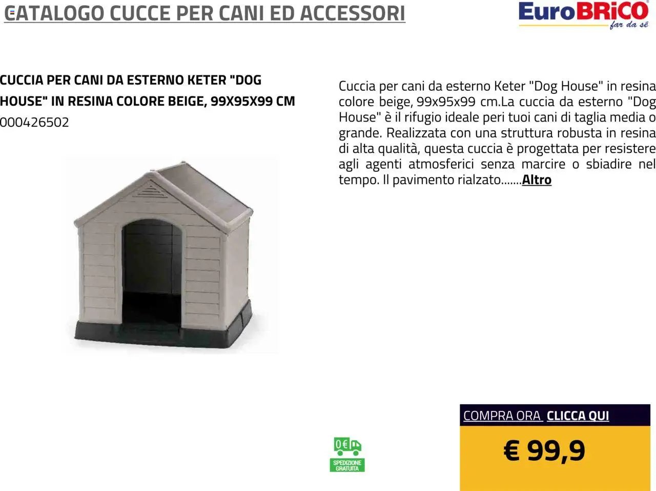 Eurobrico Cucce catalogo