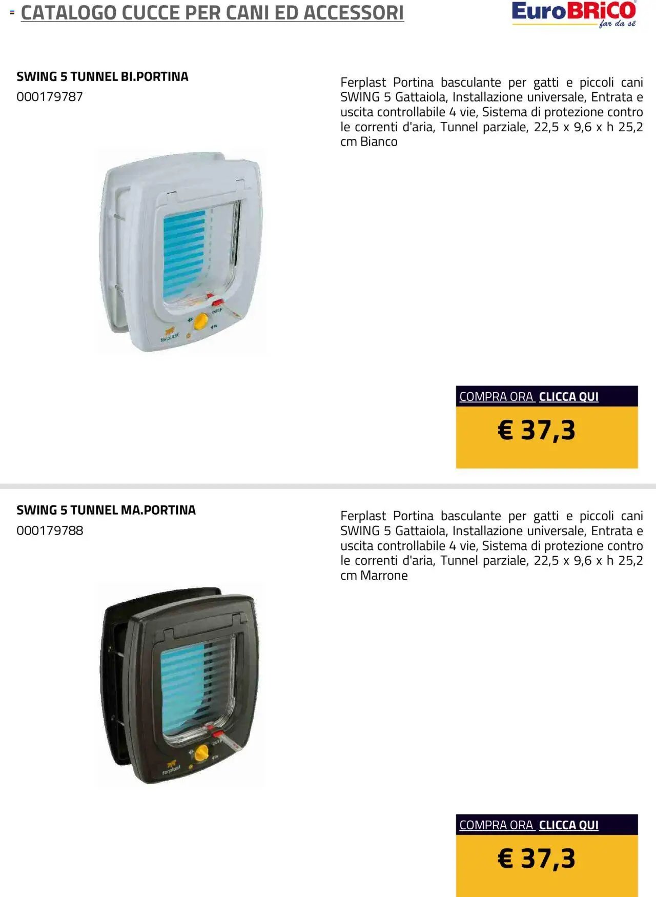 Eurobrico Cucce catalogo
