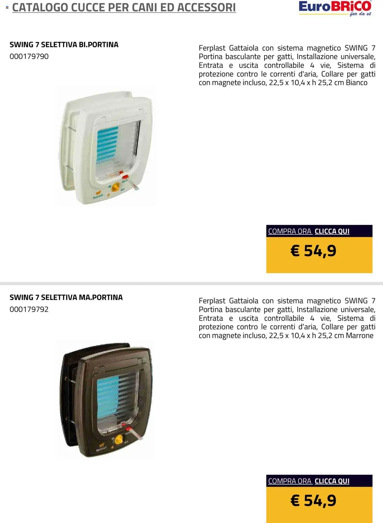 Eurobrico Cucce catalogo