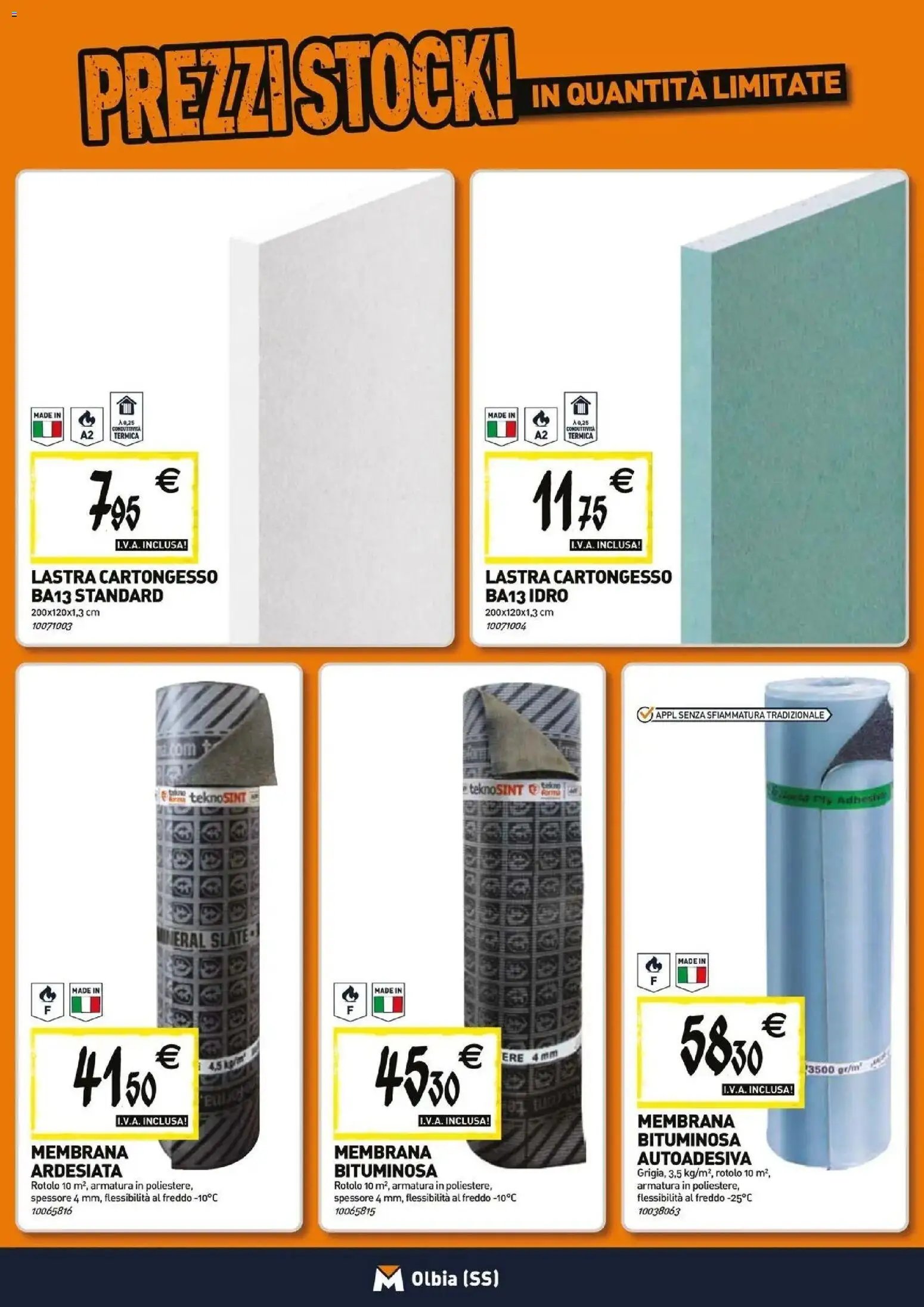 TECNOMAT catalogo Olbia