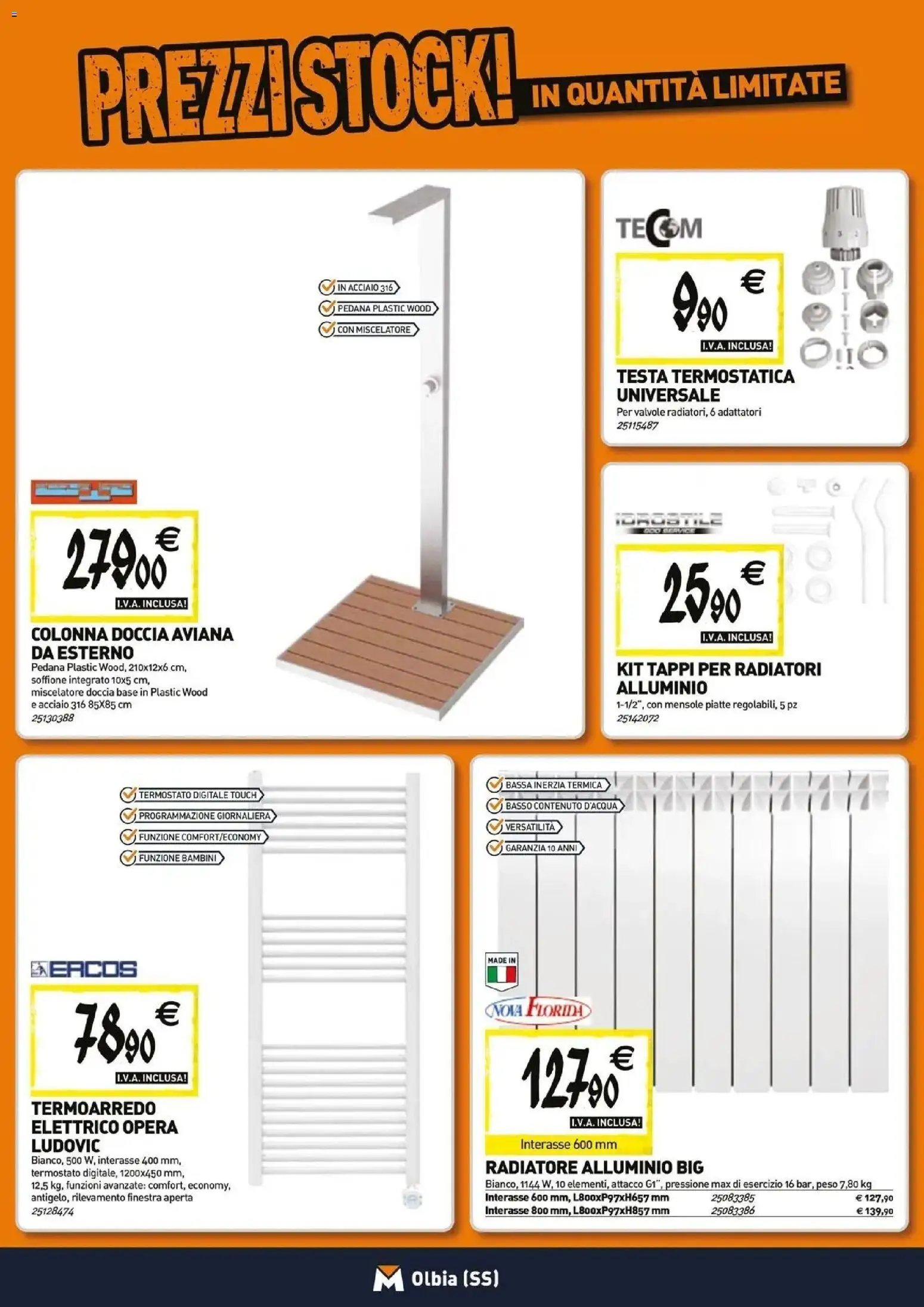 TECNOMAT catalogo Olbia