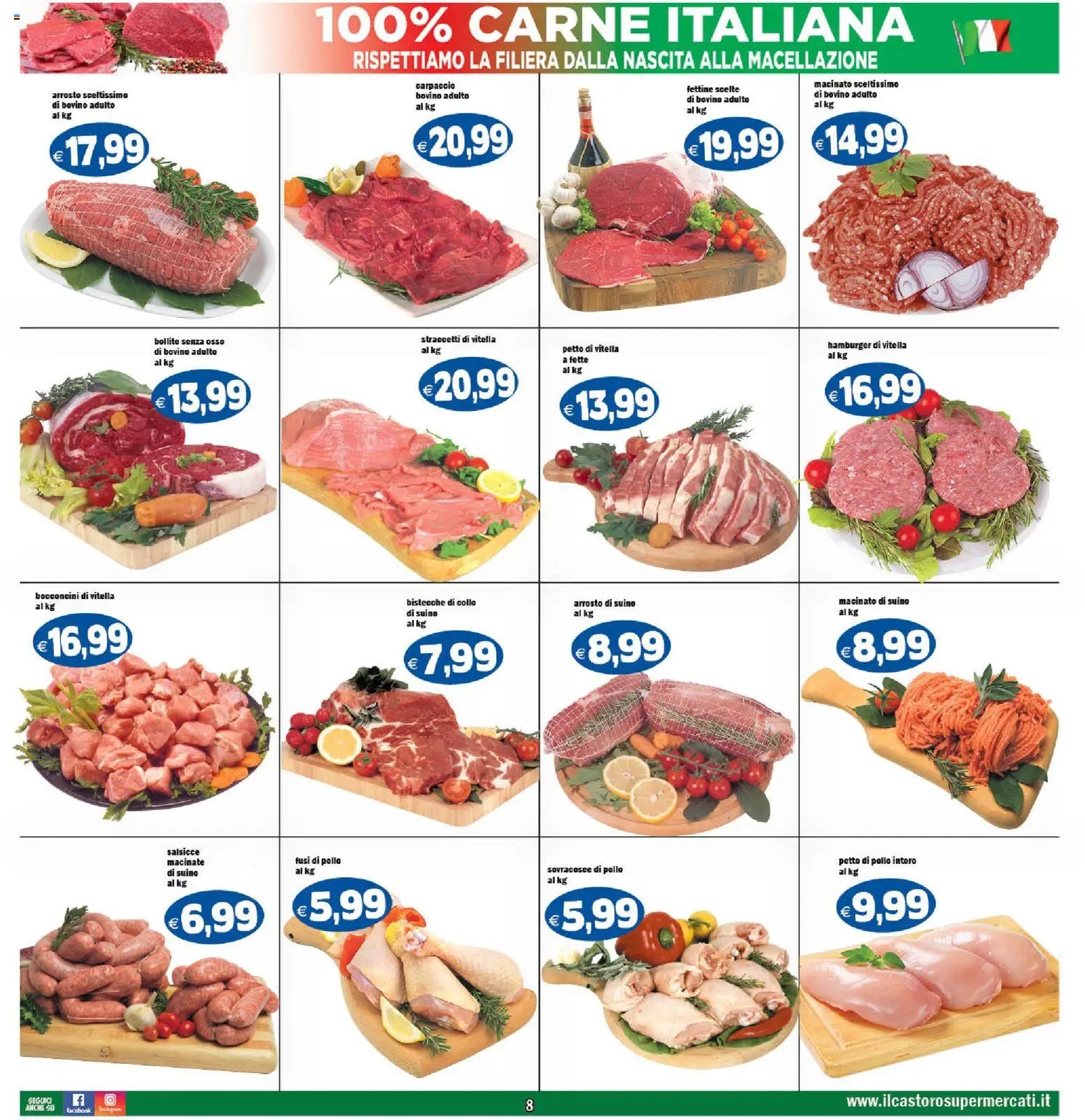 Il Castoro volantino Lo Zio d’America
