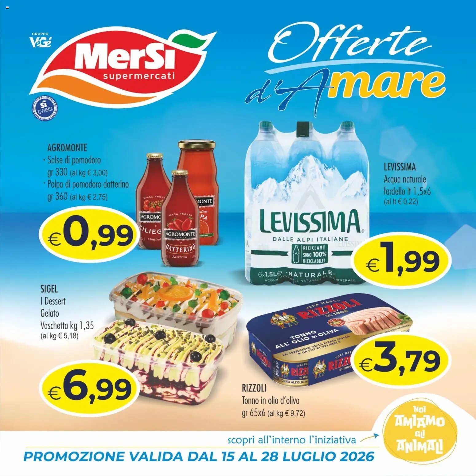 MerSi Supermercati volantino